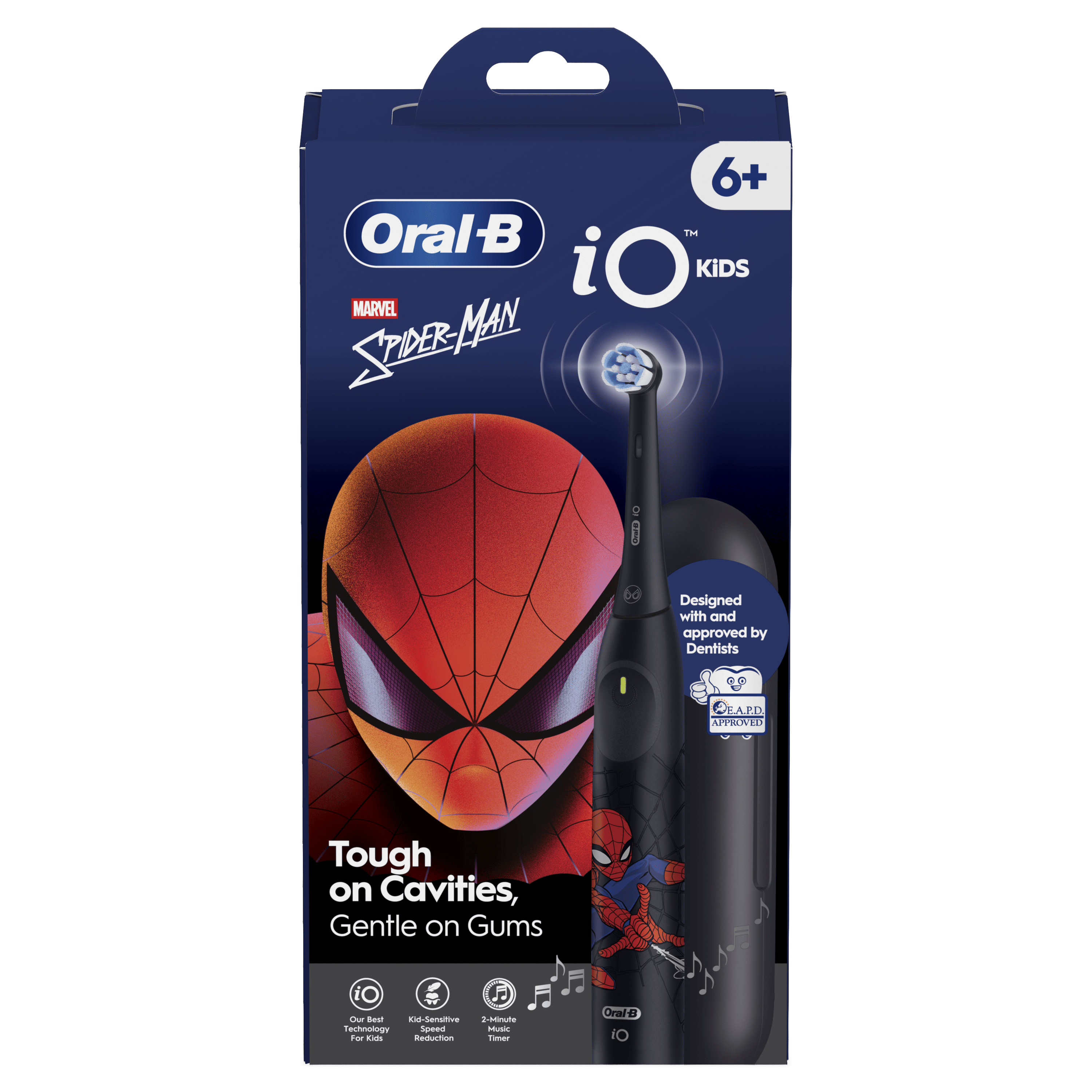 Oral-B iO Niños Cepillo Eléctrico Spiderman con 1 cabezal