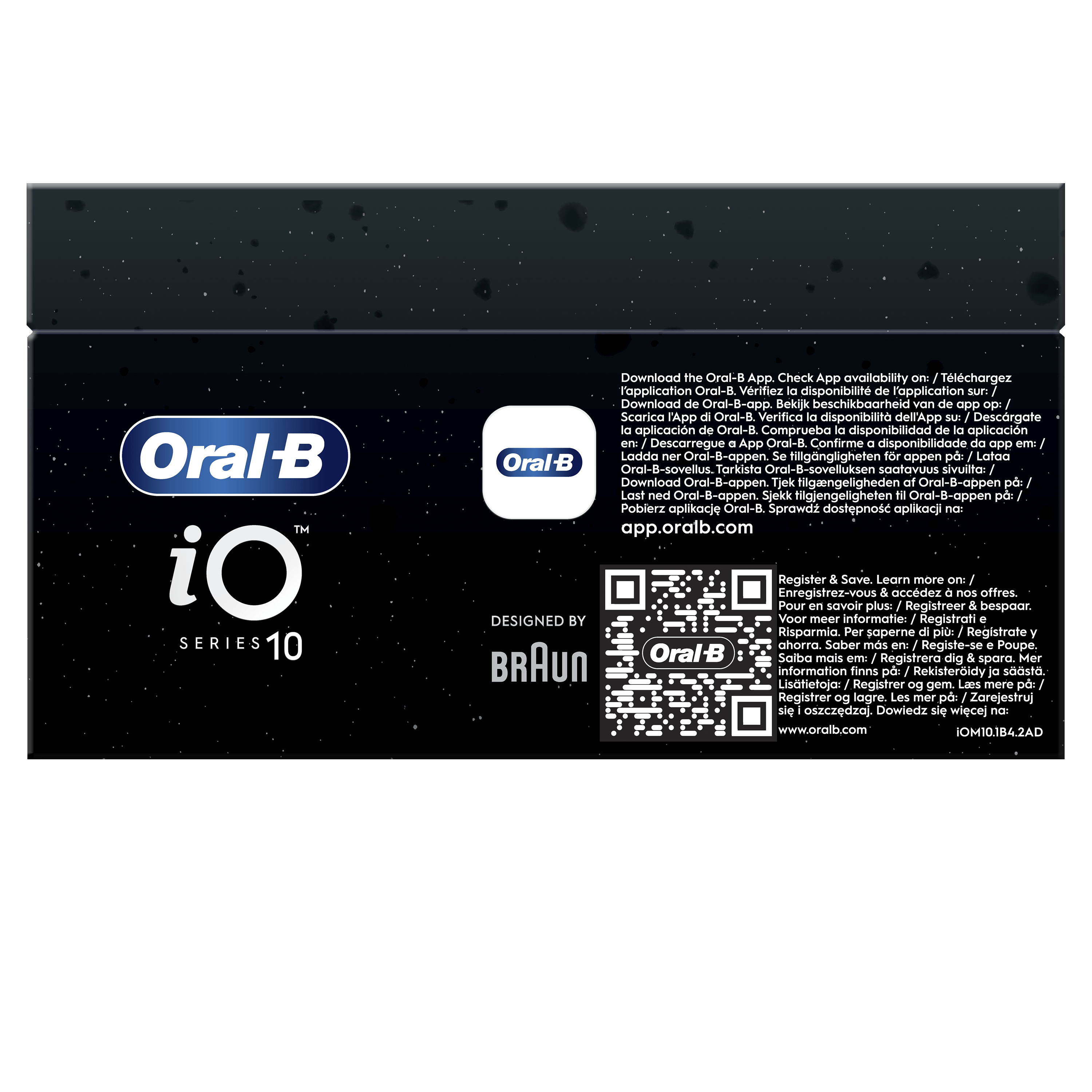 Oral-B iO 10 Cepillo Eléctrico Negro con 1 Cabezal