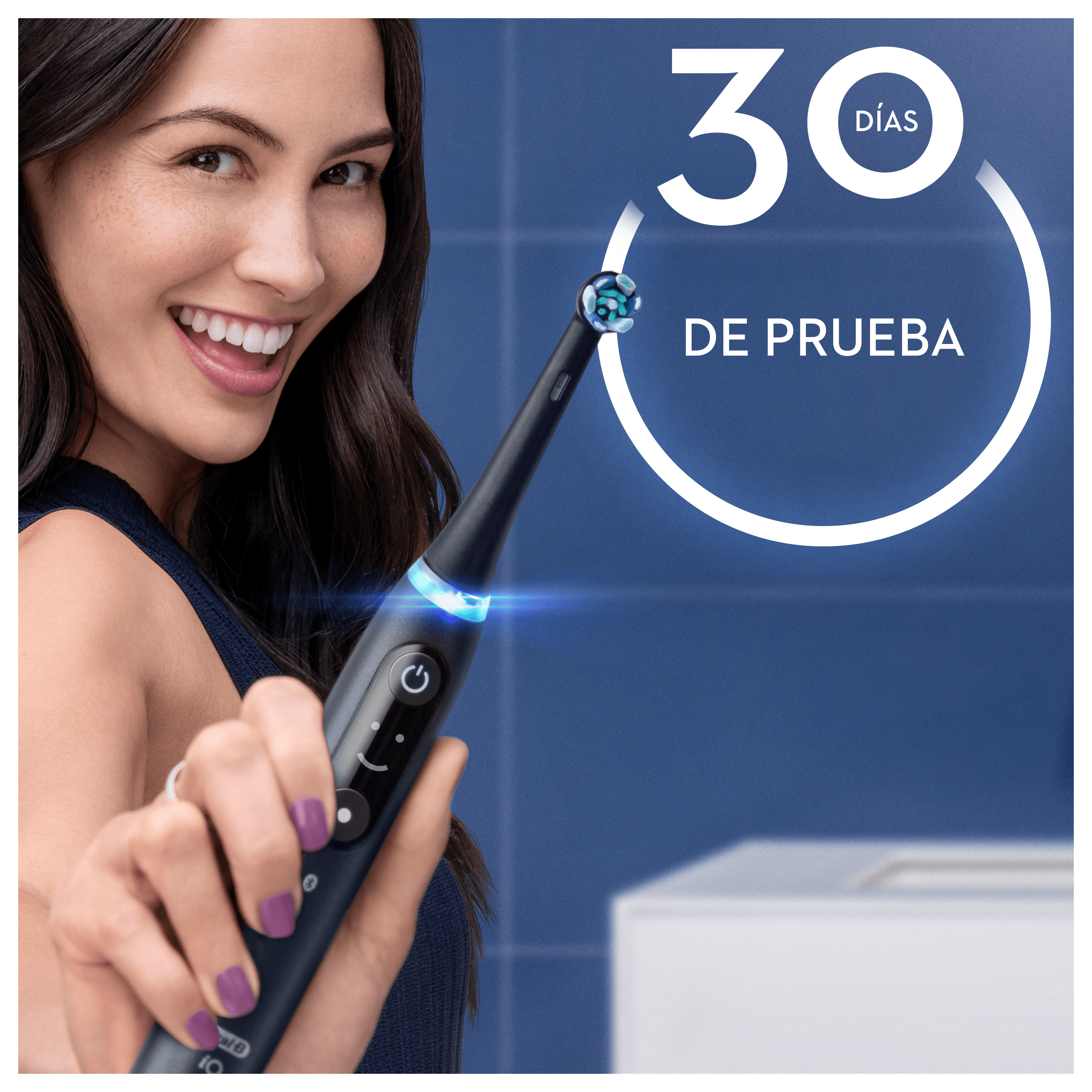 Oral-B iO 8 Pack de Cepillo Eléctrico Negro Ónice con 3 Recambios