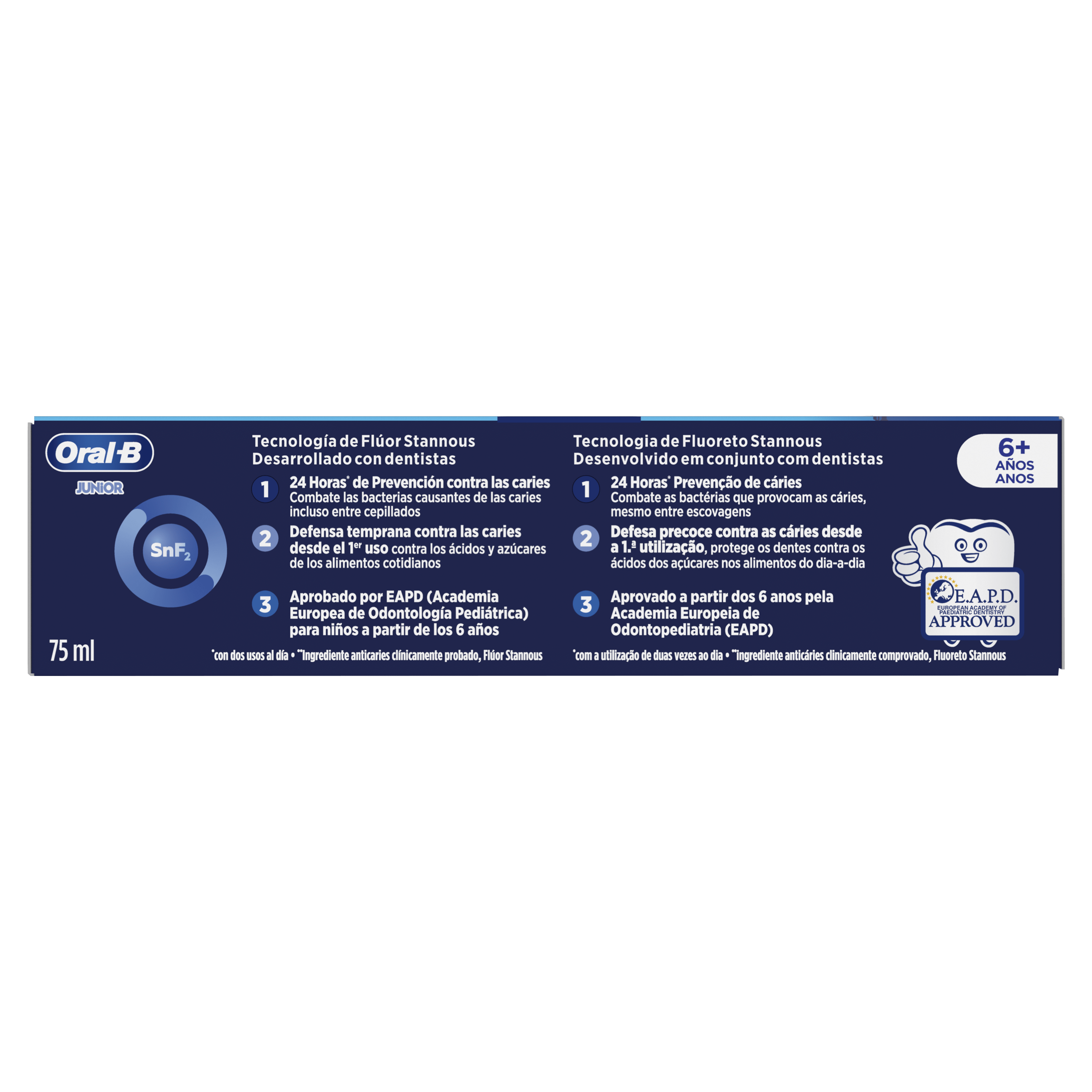 Oral-B Pasta Junior Stitch - Pack de 12