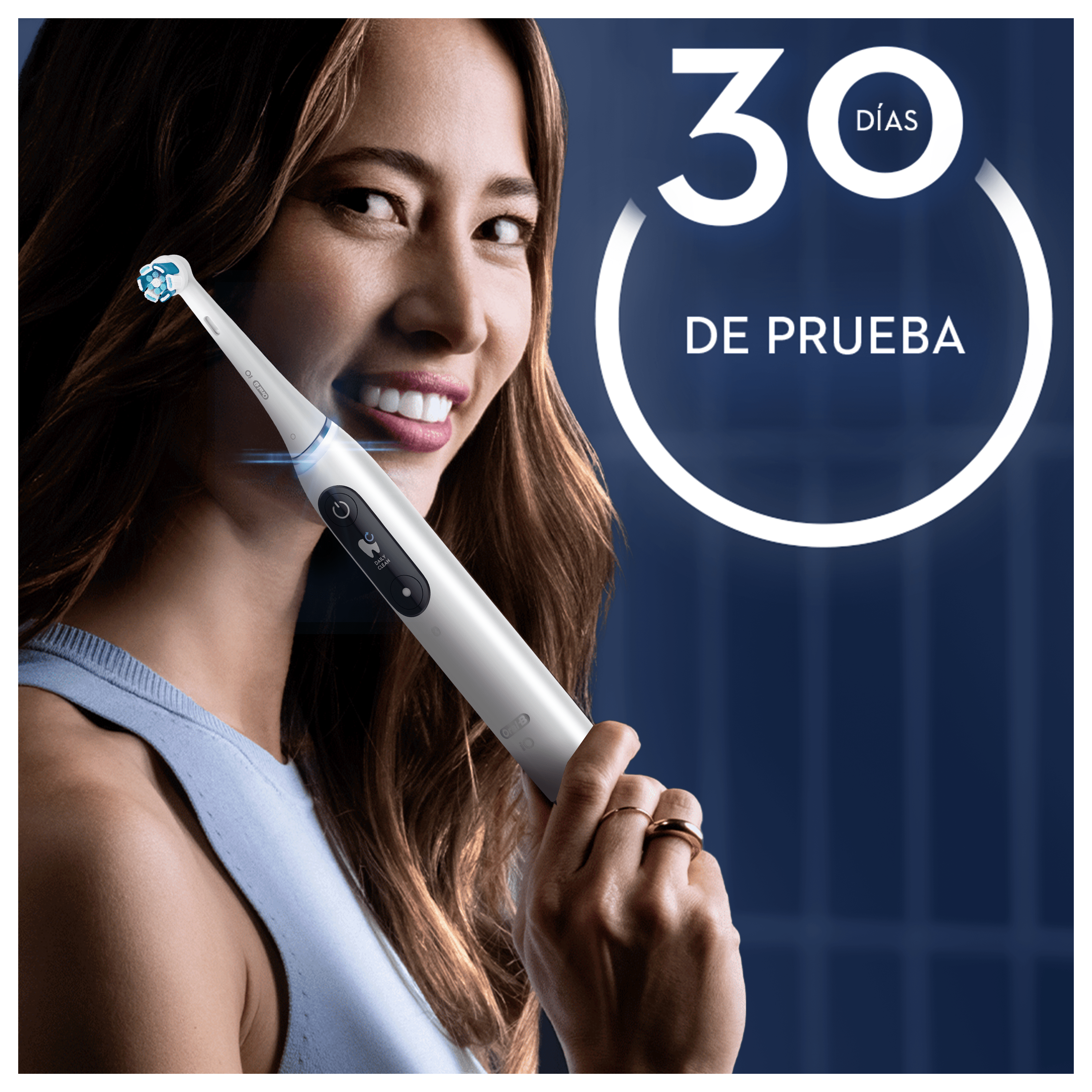 Oral-B iO 9 Cepillo Eléctrico Blanco con 2+9 cabezales