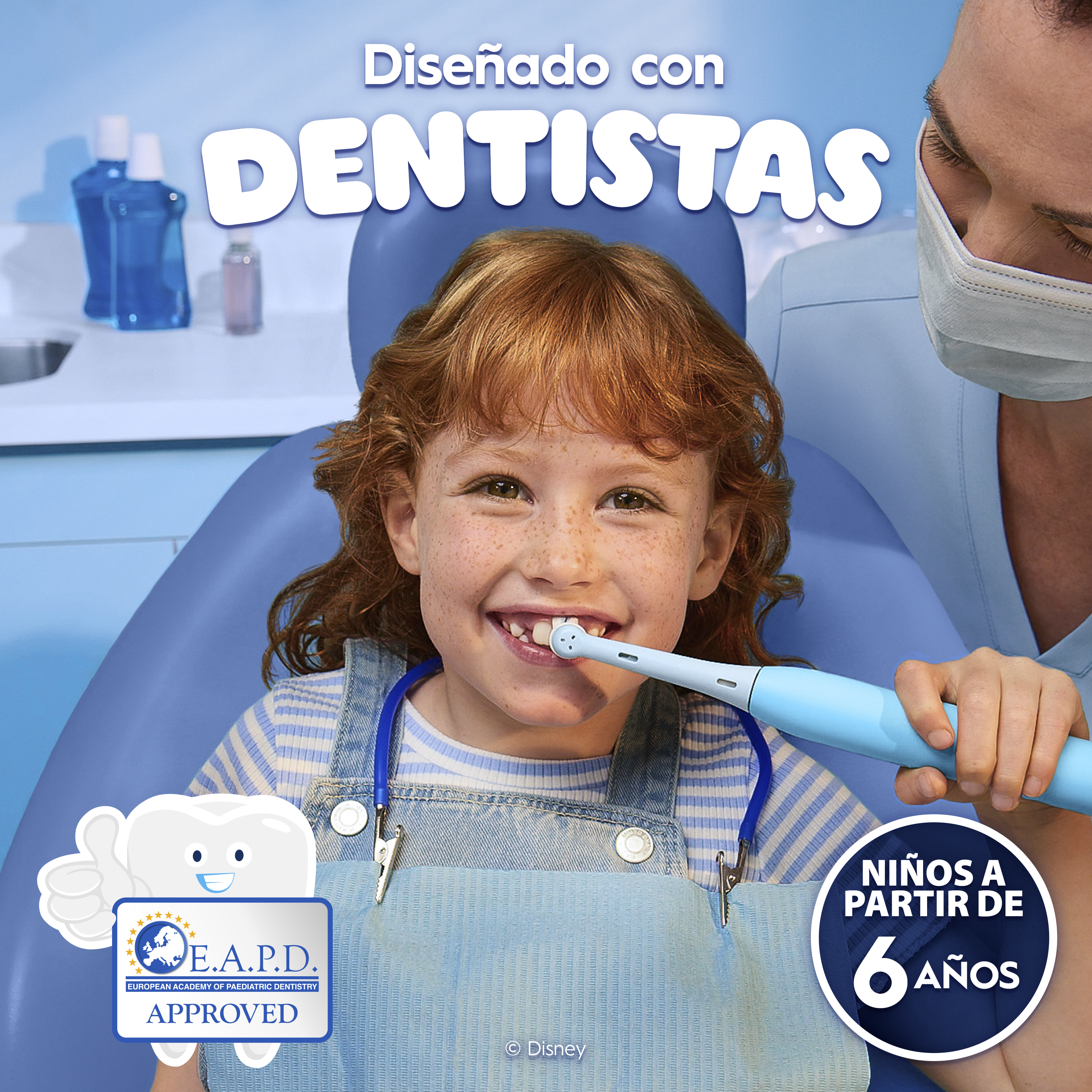 Oral-B iO Niños Recambios Stitch - Pack de 4
