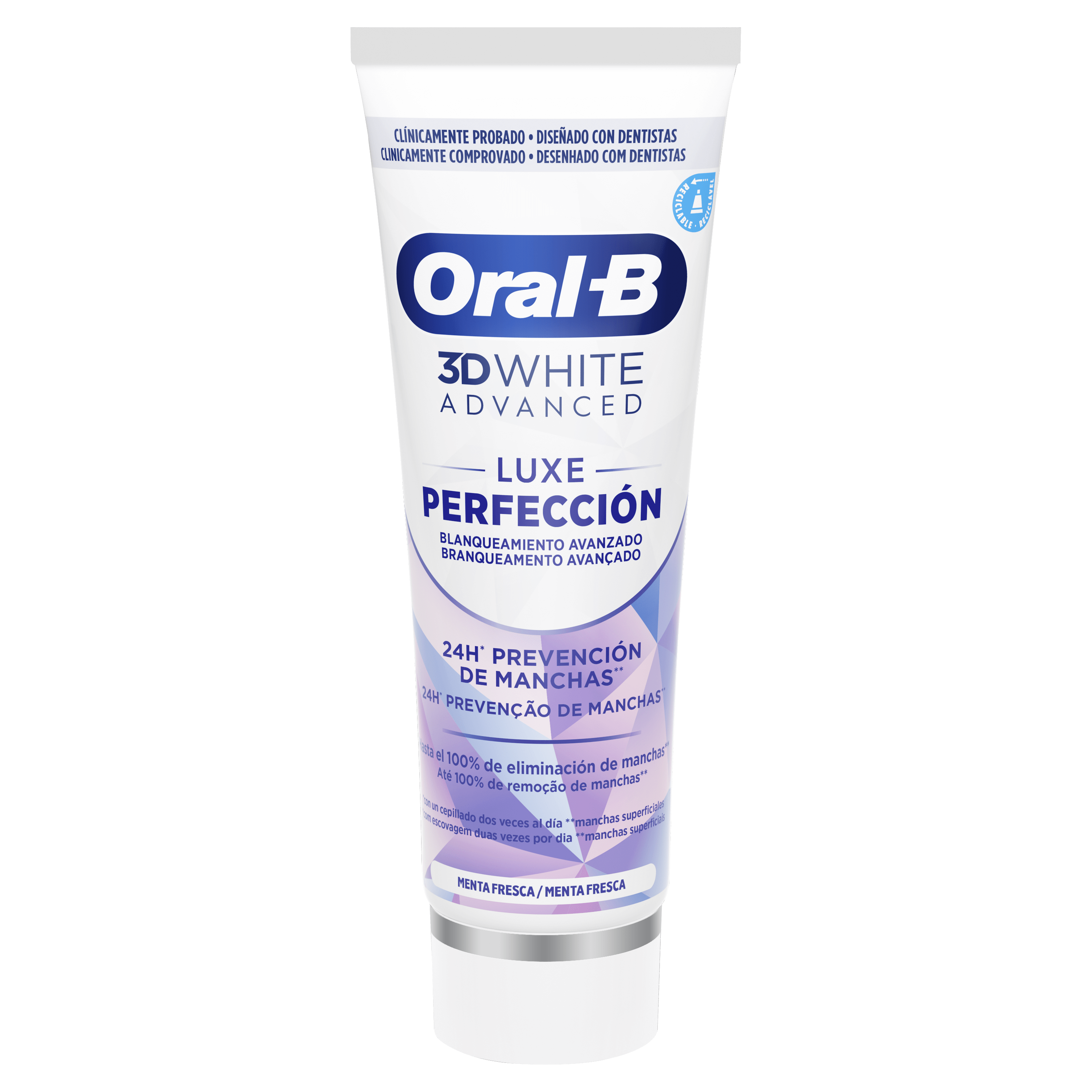 Oral-B Pasta de Dientes 3D White Luxe Perfección  - Pack de 12