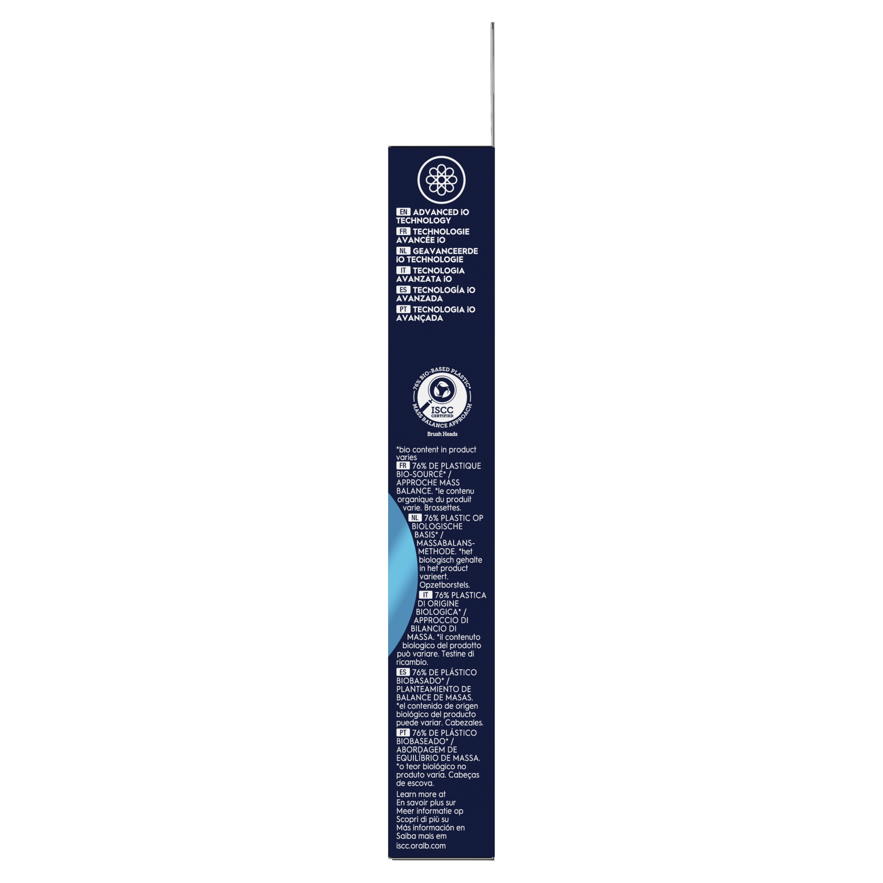 Oral-B iO 6 Pack de Cepillo Eléctrico Negro con 3+5 cabezales y estuche de viaje