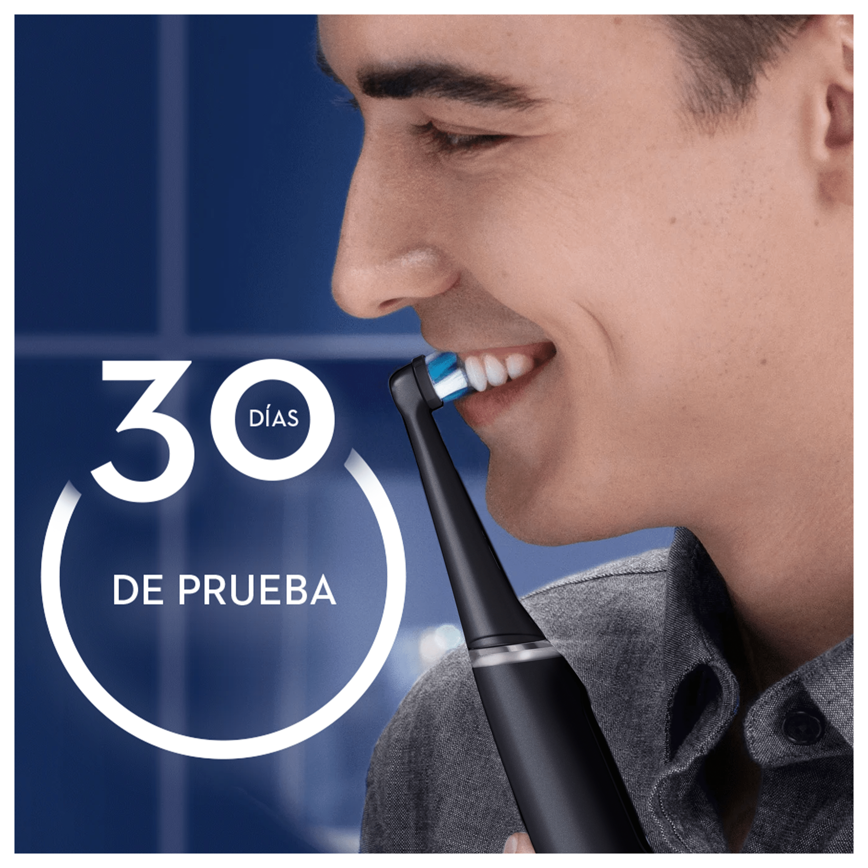 Oral-B iO 6 Pack de Cepillo Eléctrico Negro con 3+4 cabezales y estuche de viaje