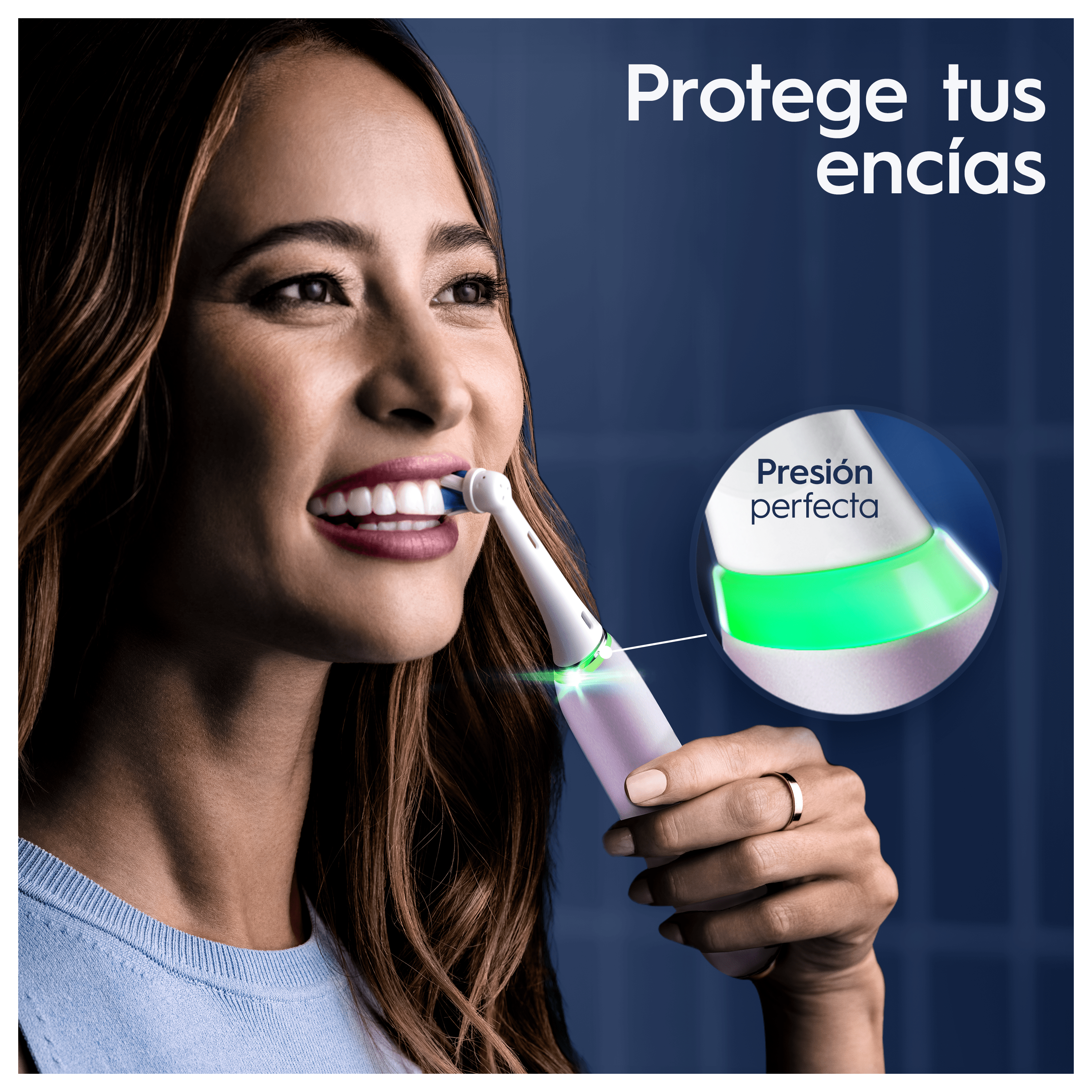 Oral-B iO 9 Pack de Cepillo Eléctrico Rosa con 3 Recambios