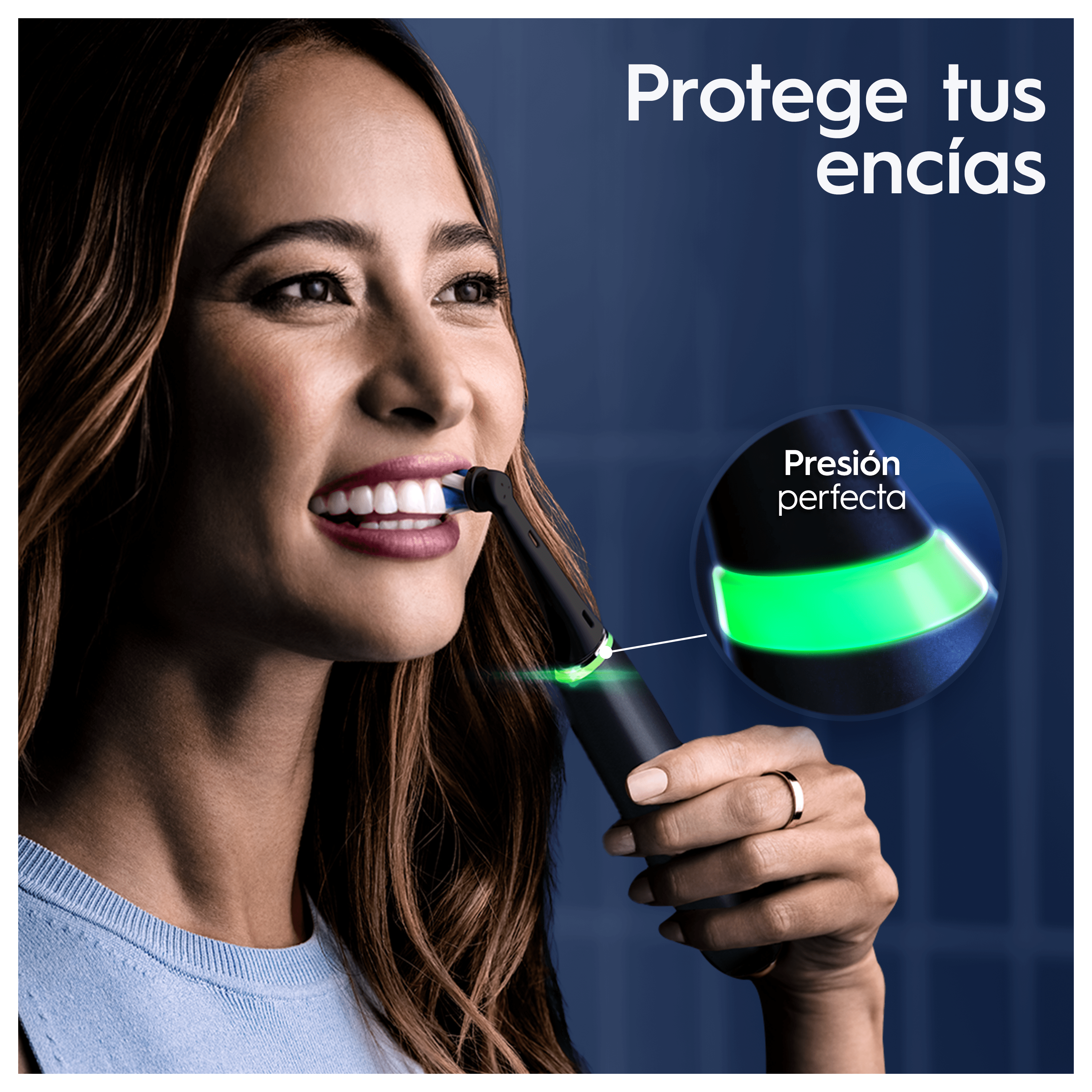 Oral-B iO 9 Pack de Cepillo Eléctrico Negro con 3+2 Recambios y cargador de viaje negro