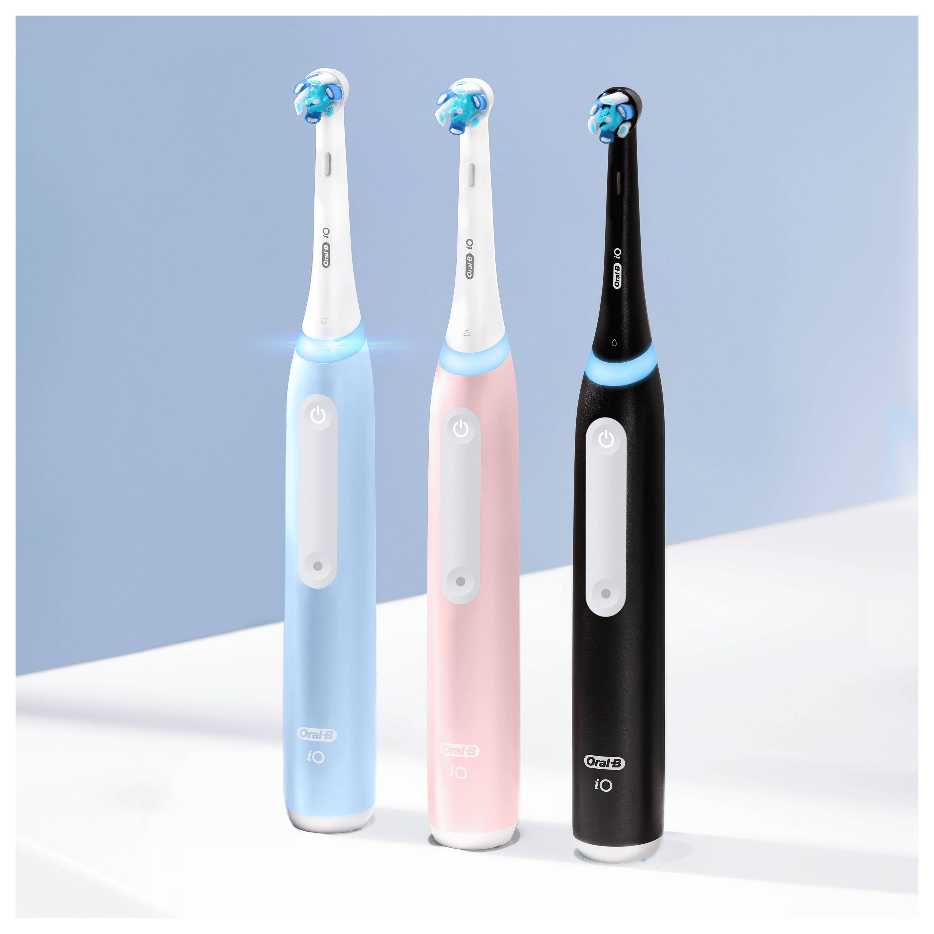 Oral-B iO 3 Pack de Cepillo Eléctrico Azul con 3 Recambios