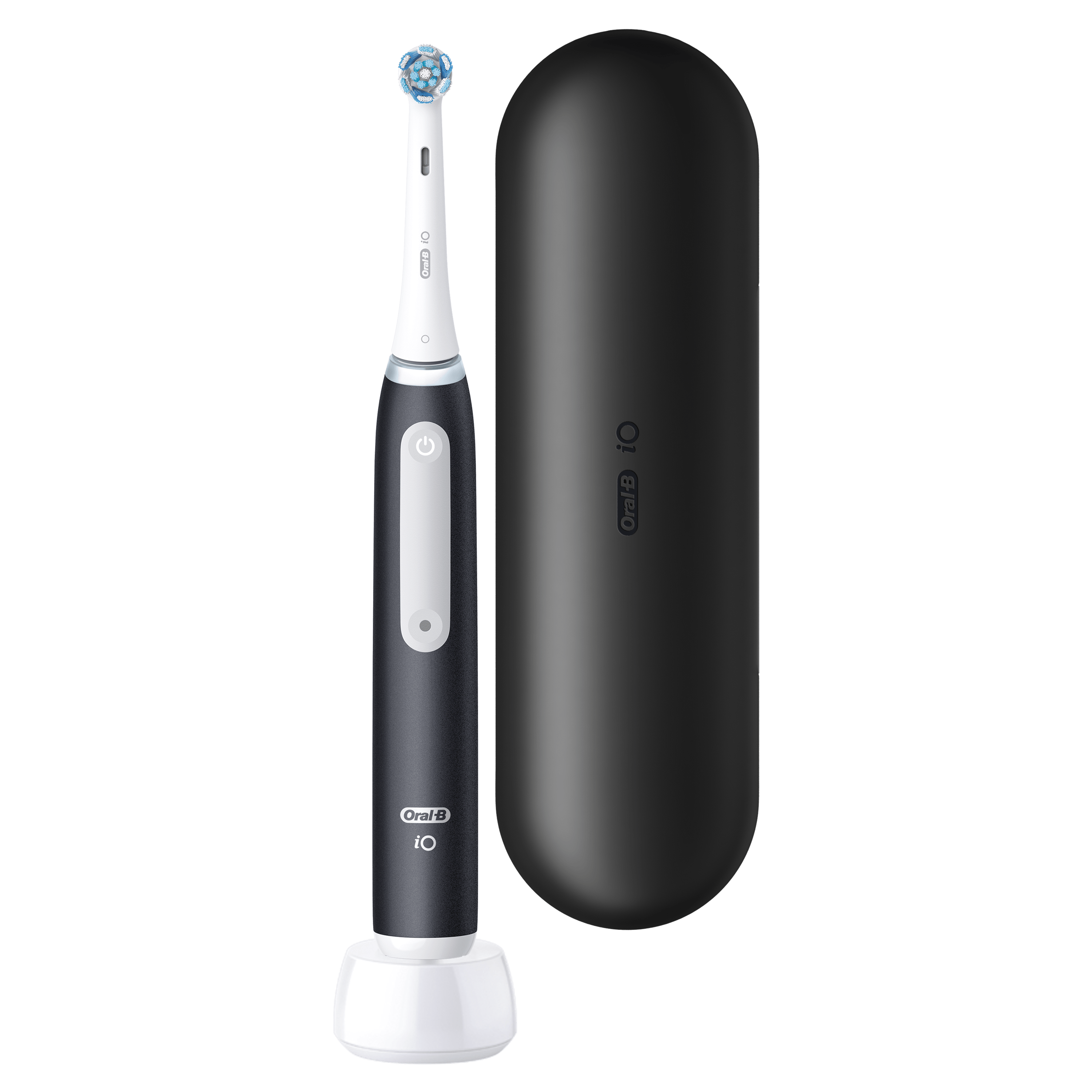 Oral-B iO 3 Cepillo Eléctrico Negro con 1+5 cabezal y estuche de viaje