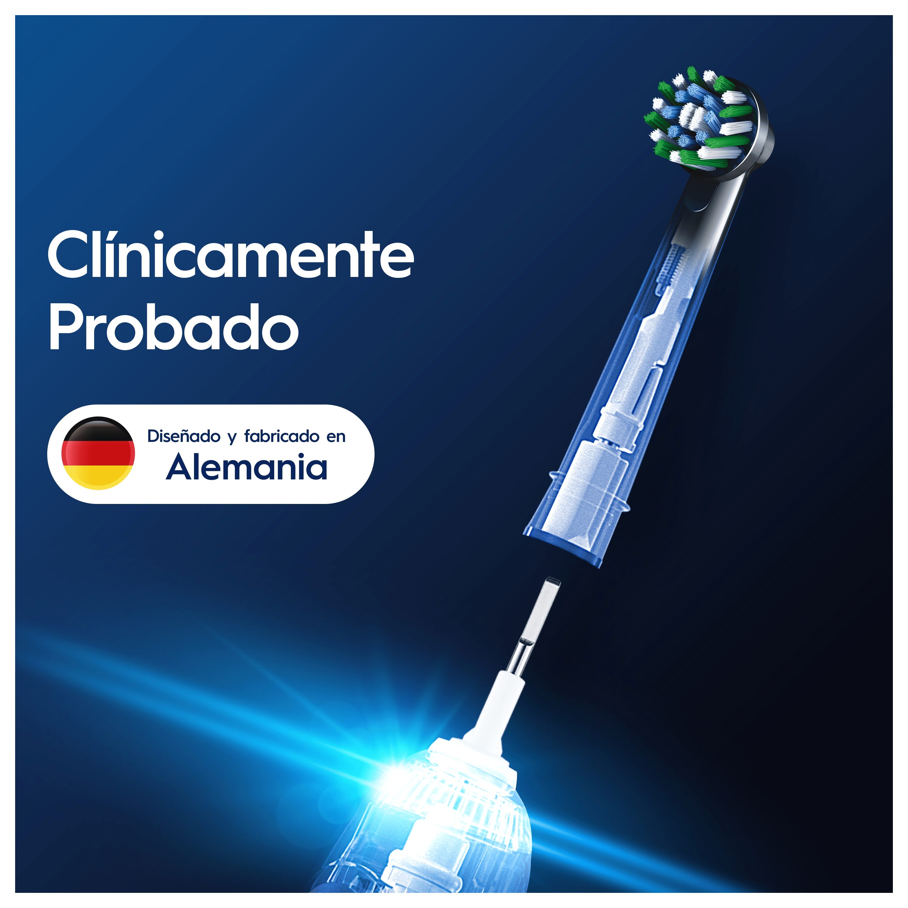 Oral-B Recambios Cross Action Negros - Pack de 18