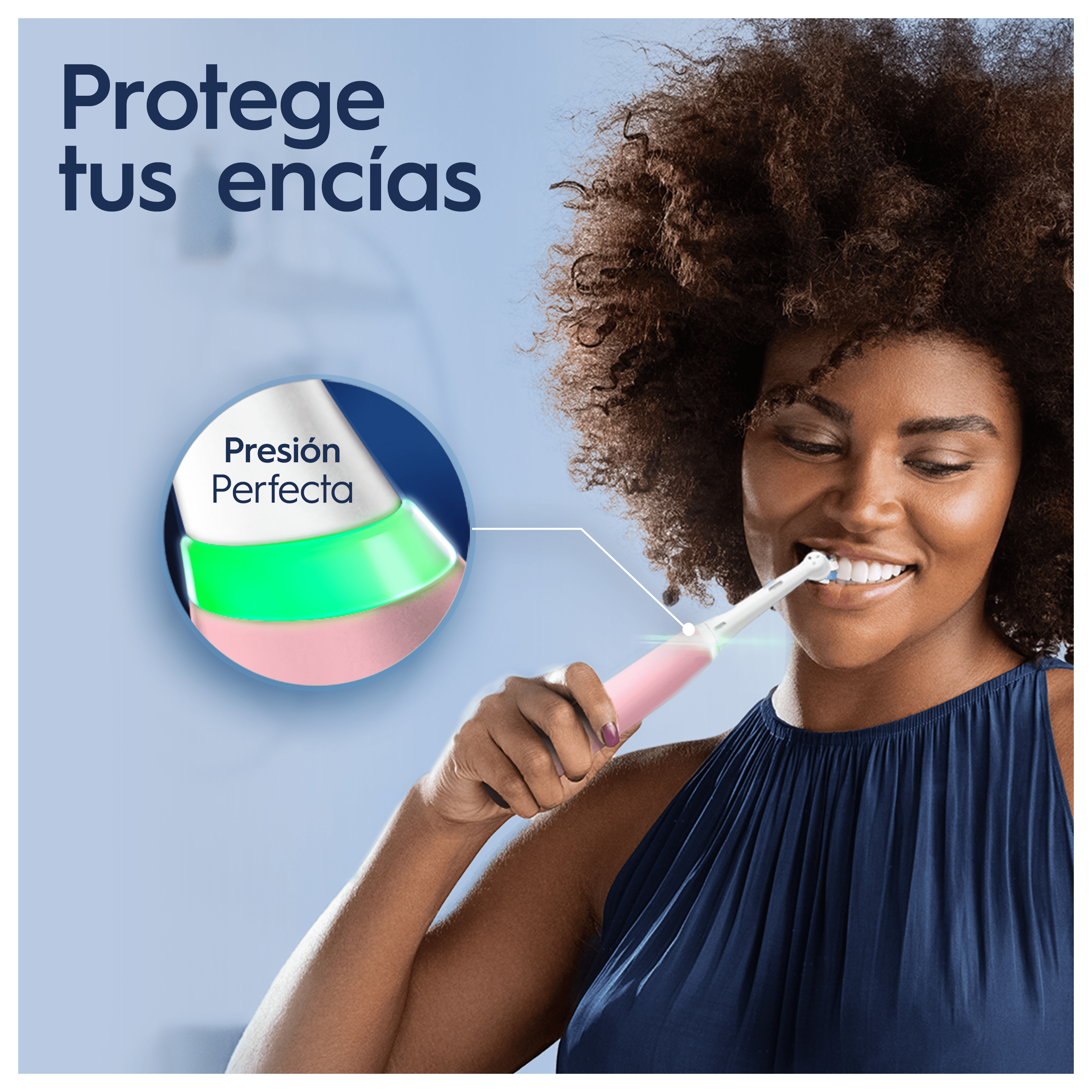 Oral-B iO 5 Cepillo Eléctrico Rosa con 1+2 cabezal