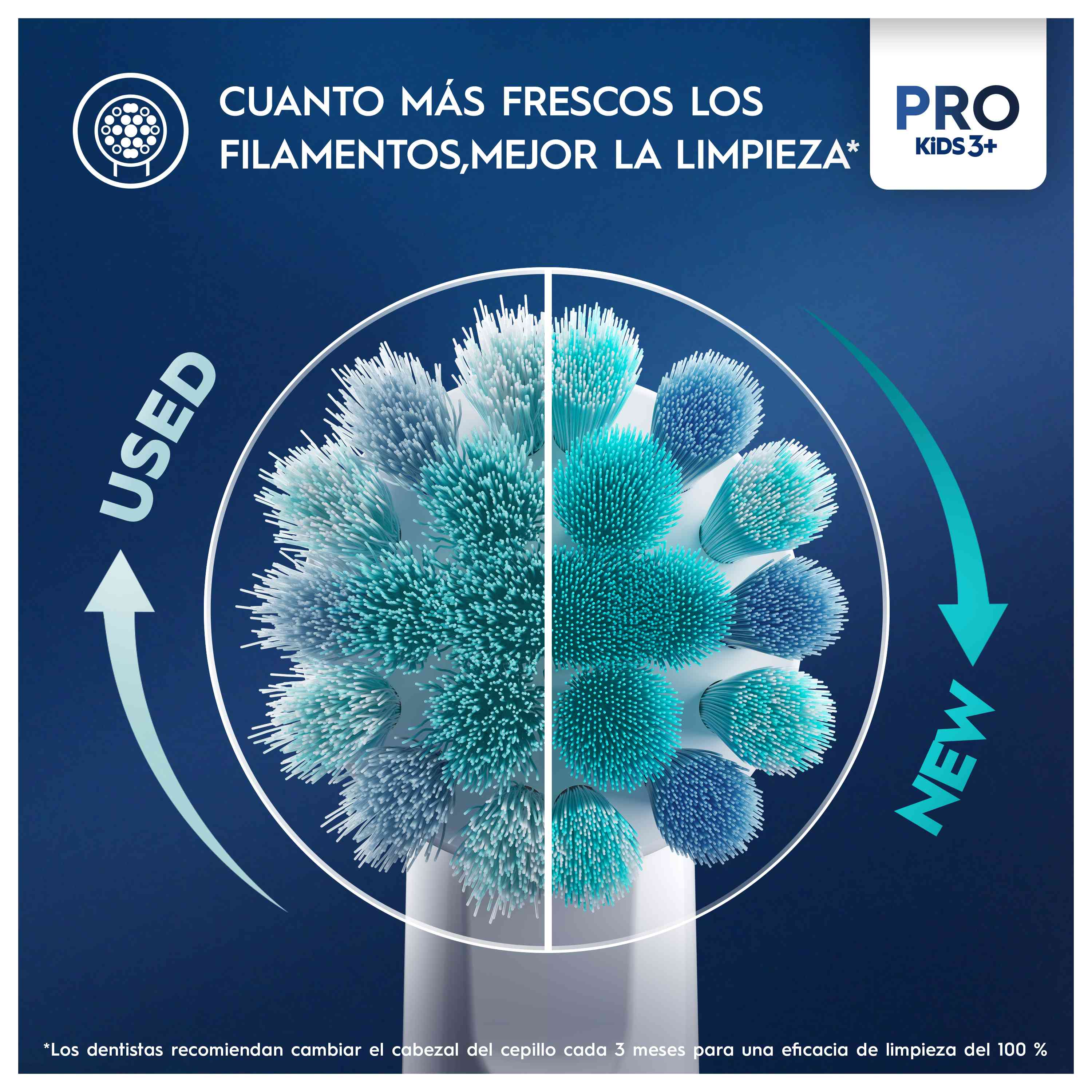 Oral-B Recambios para Niños Rey León - Pack de 8