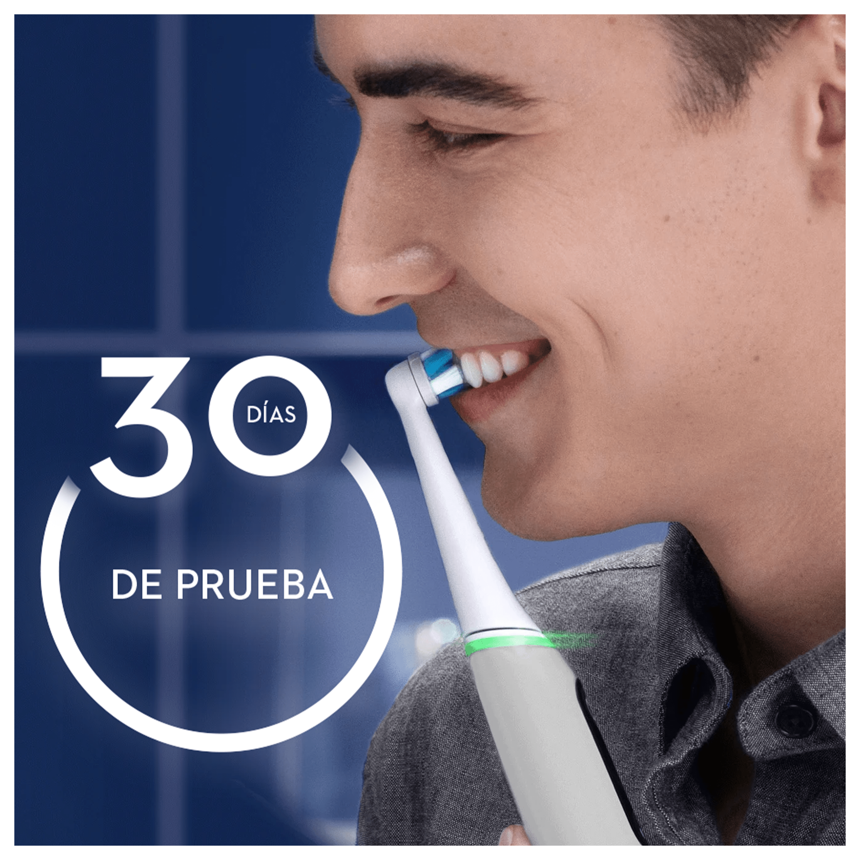 Oral-B iO 6 Pack de Cepillo Eléctrico Gris con 3 Recambios y estuche de viaje