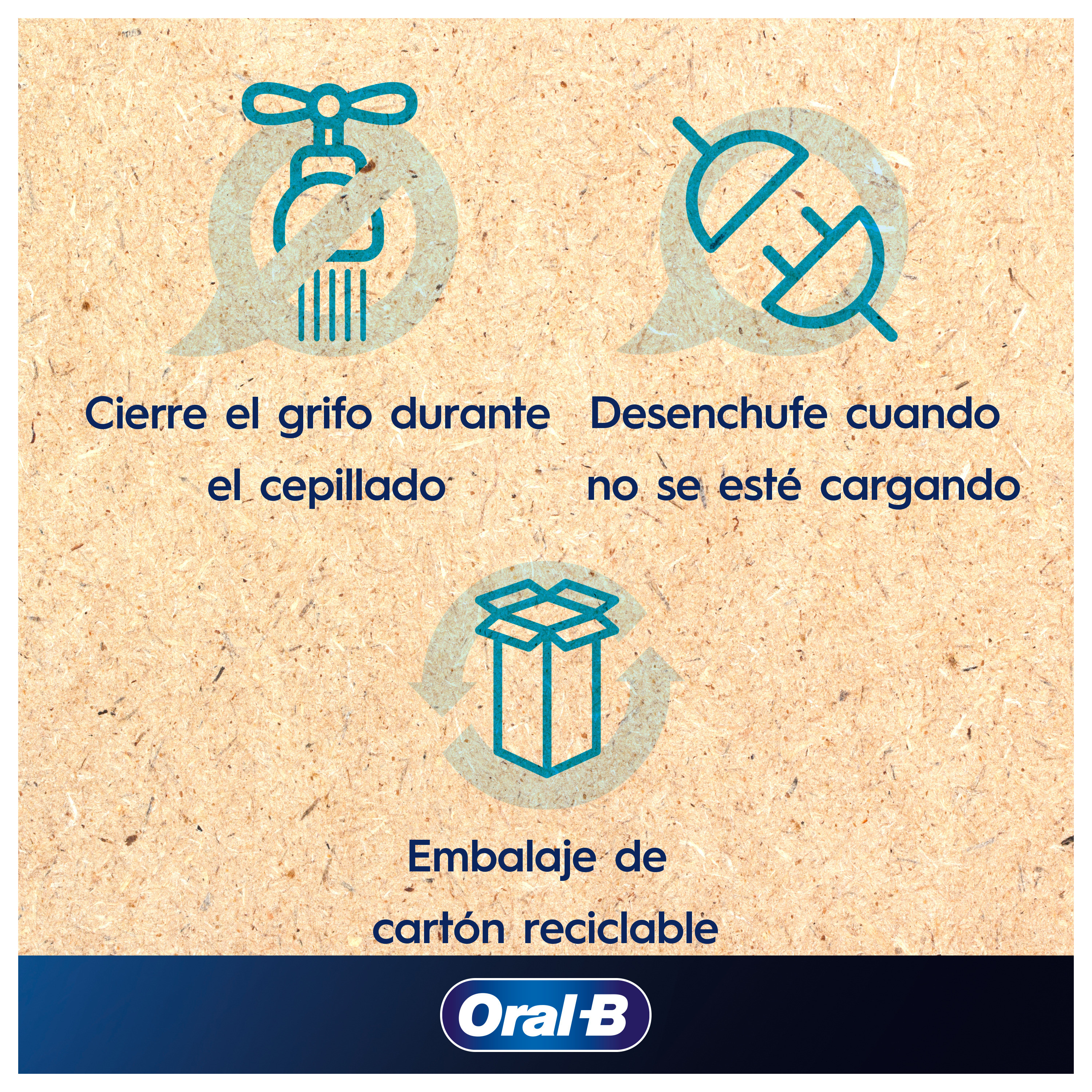 Oral-B Pro 3 Cepillo Eléctrico Rosa con 2 Recambios