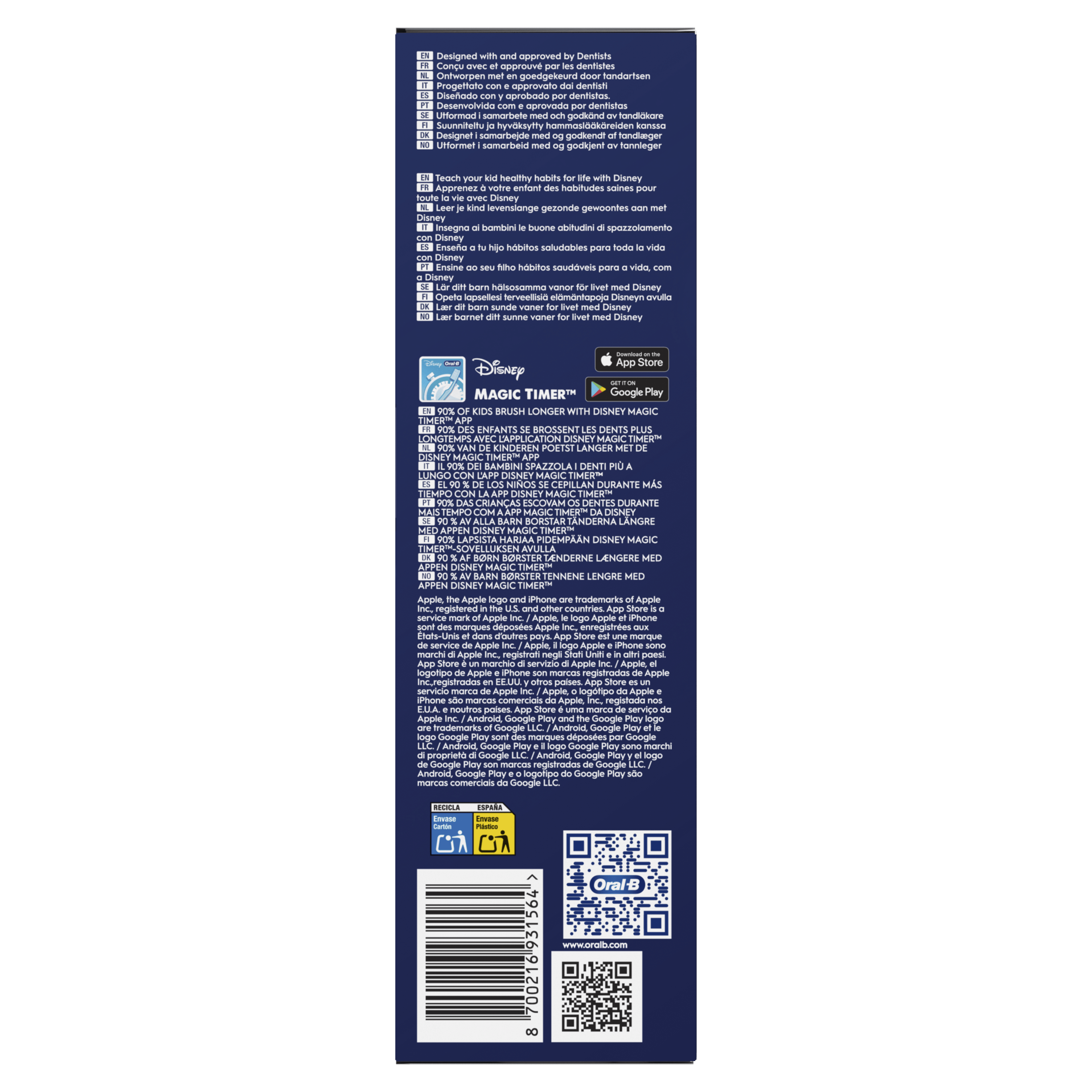 Oral-B iO Niños Cepillo Eléctrico Stitch