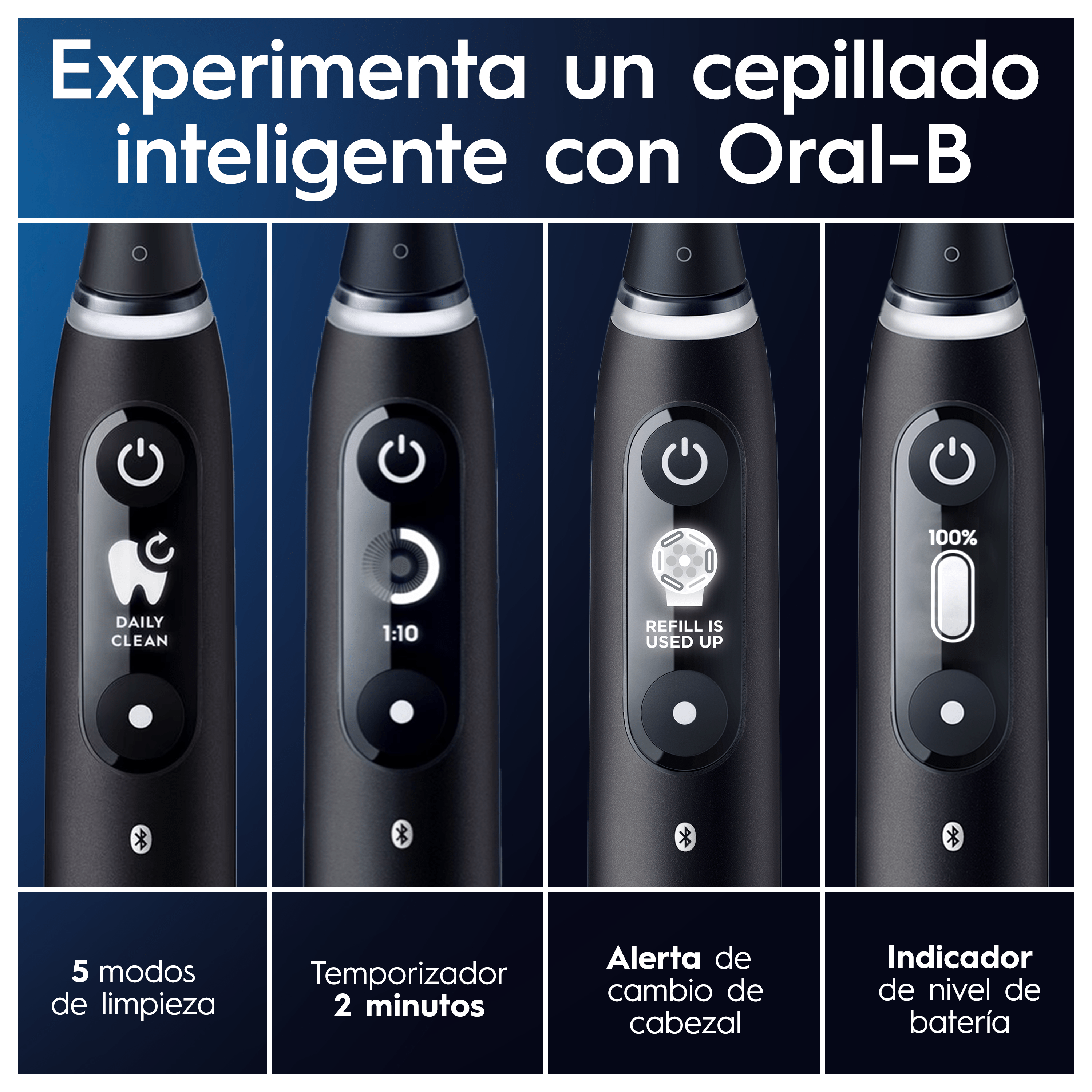 Oral-B Pack 2 Unidades Cabezales De Recambio iO Ultimate Clean
