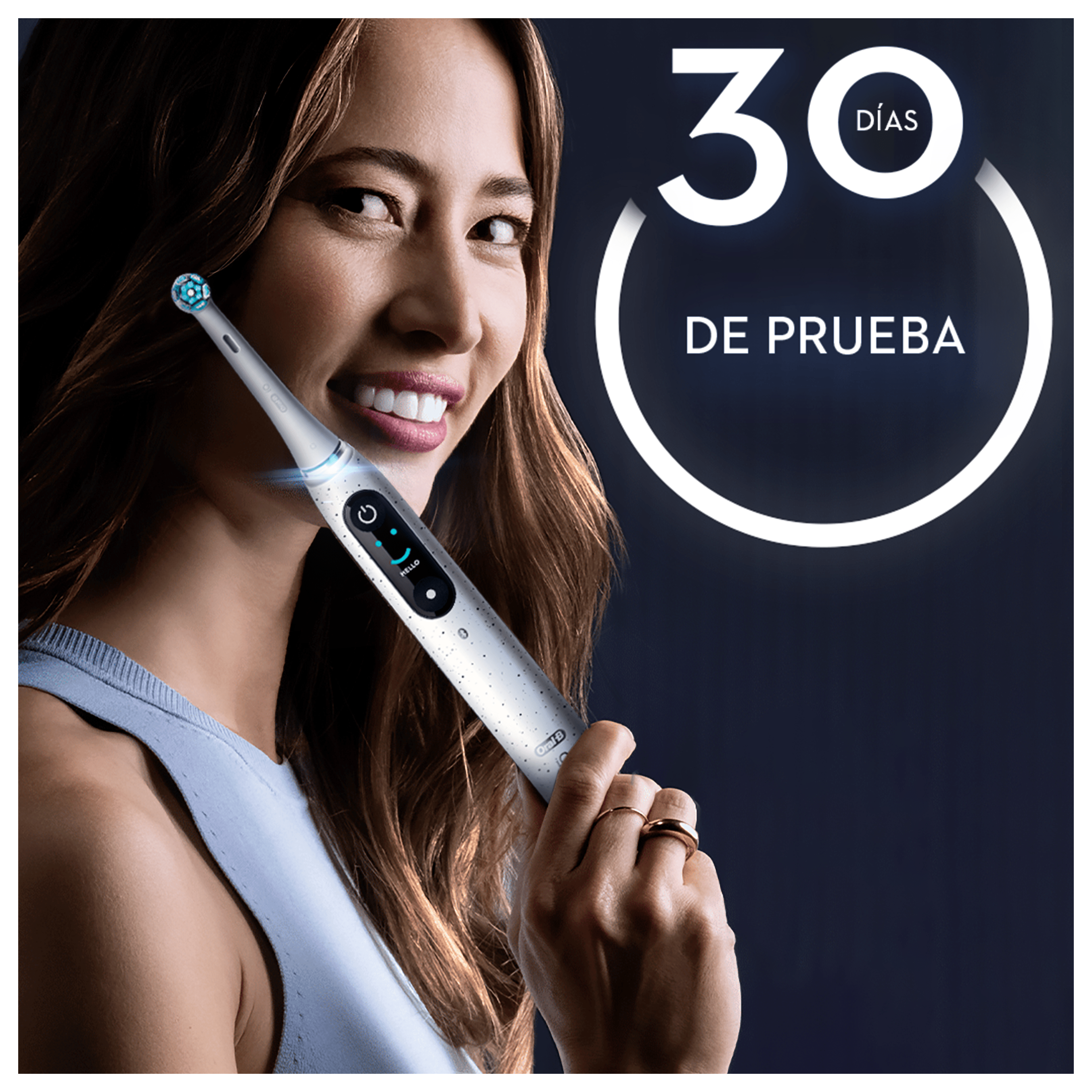 Oral-B iO 10 Cepillo Eléctrico Blanco con 1 cabezal