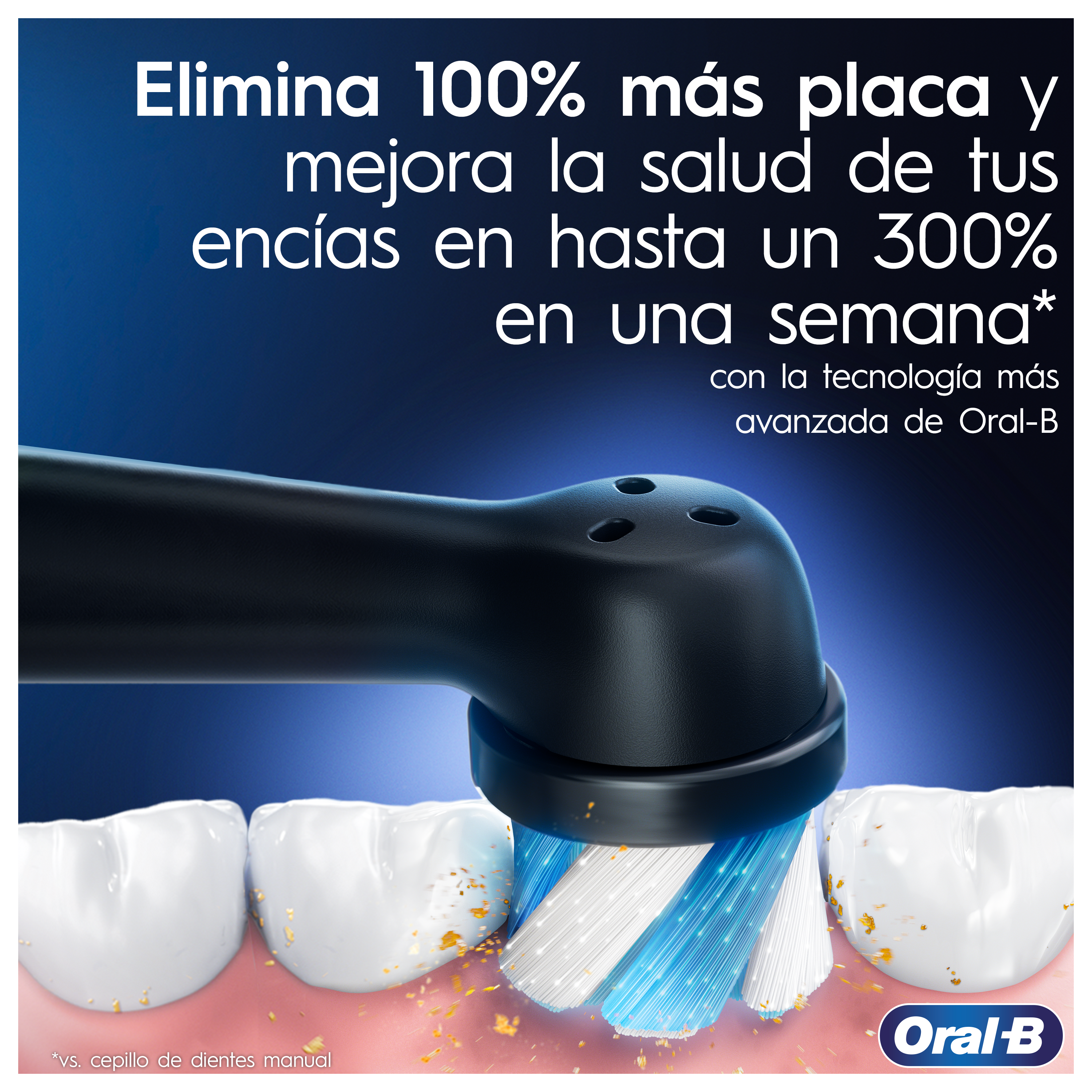 Oral-B iO 9 Cepillo Eléctrico Negro con 2 Cabezales