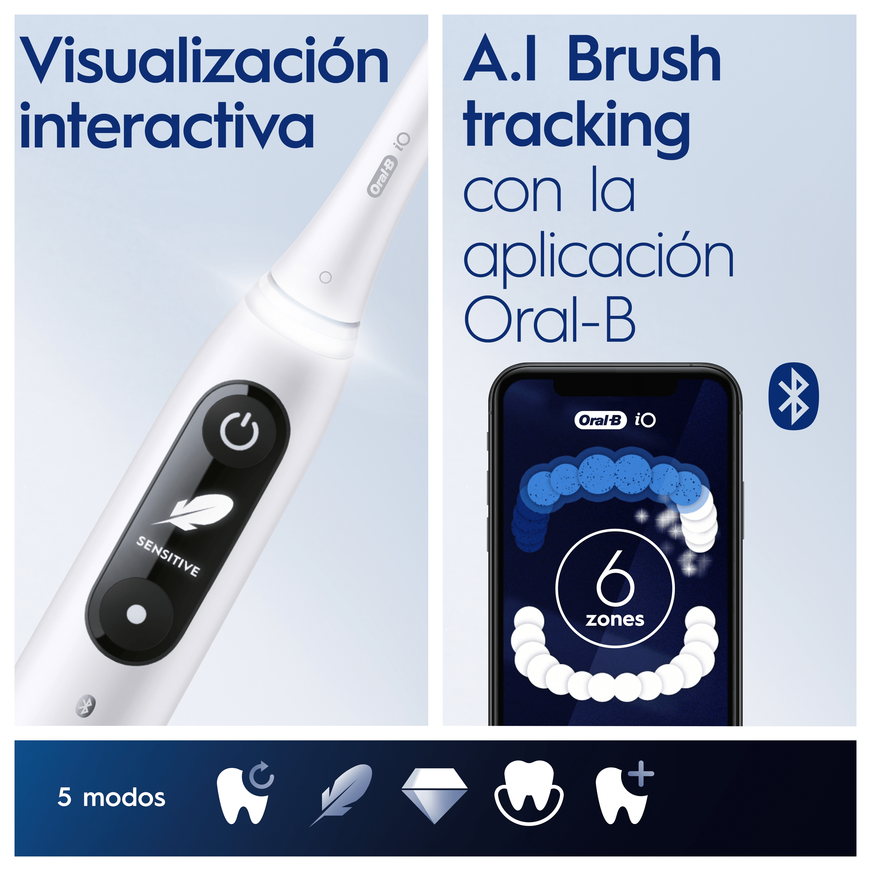 Oral-B Centro Dental con Irrigador y cepillo eléctrico Oral-B iO6