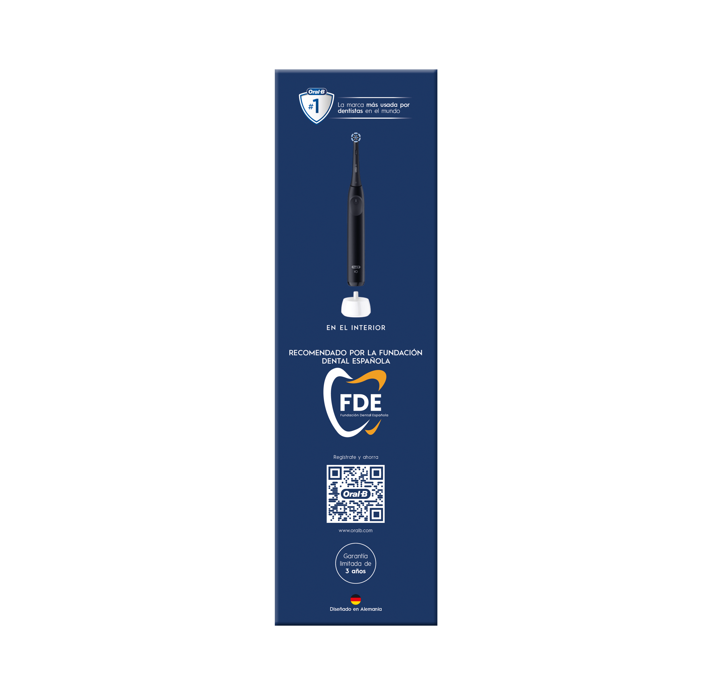 Oral-B iO 2 Cepillo Eléctrico Negro con 1 cabezal
