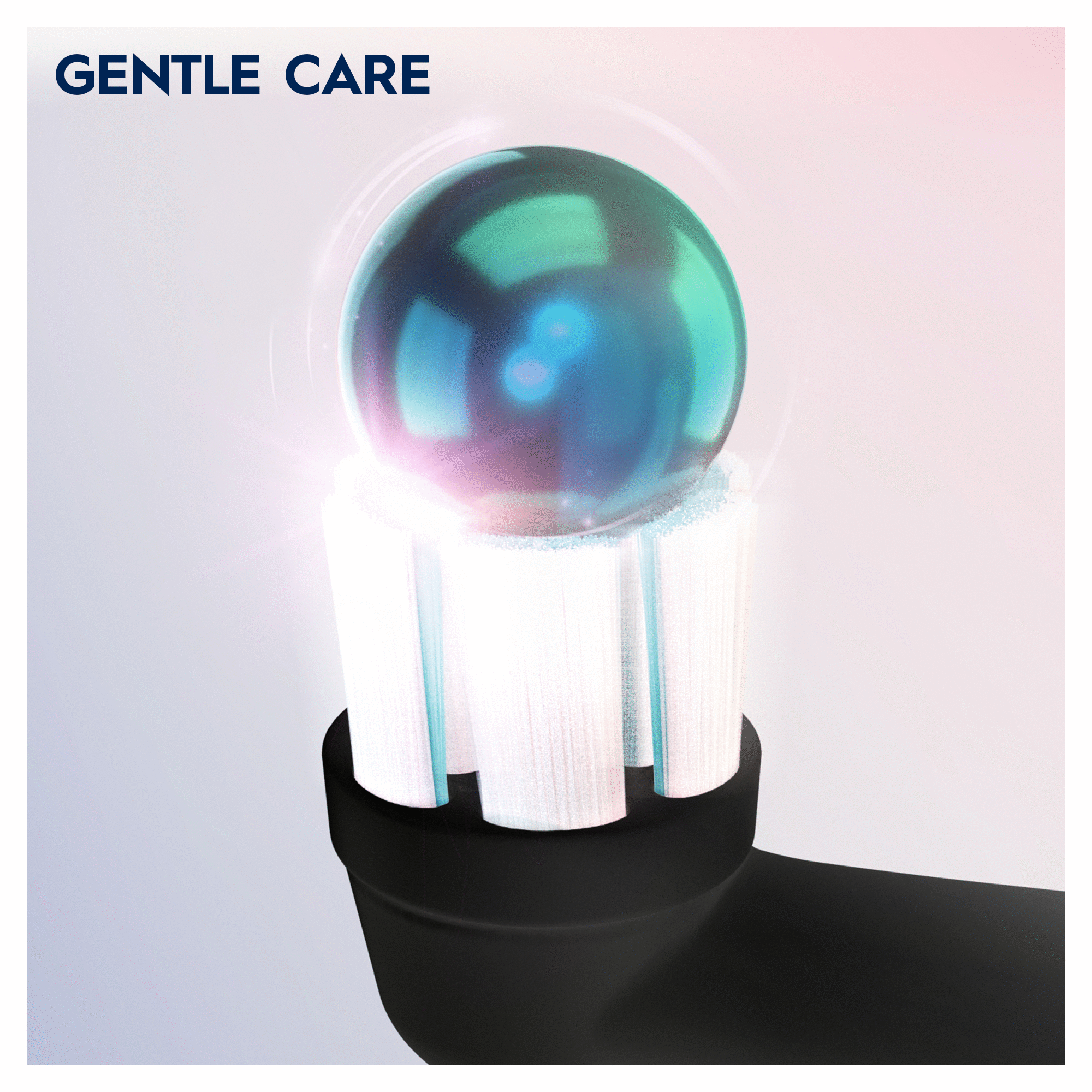 Oral-B iO Recambios Gentle Care en Negro - Pack de 2