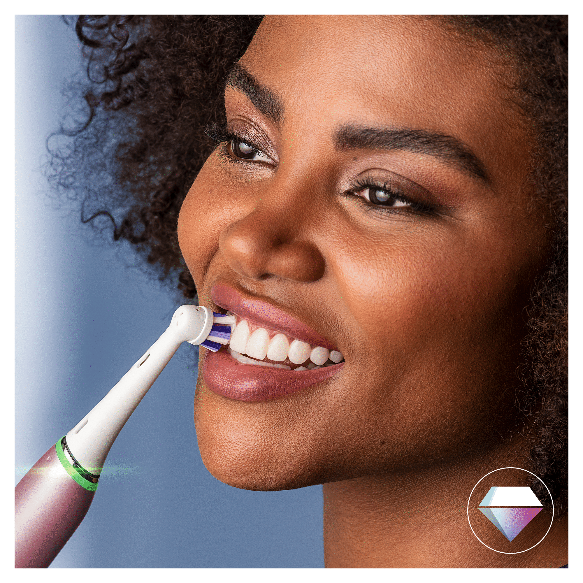 Oral-B iO Recambios Radiant White en Blanco - Pack de 4