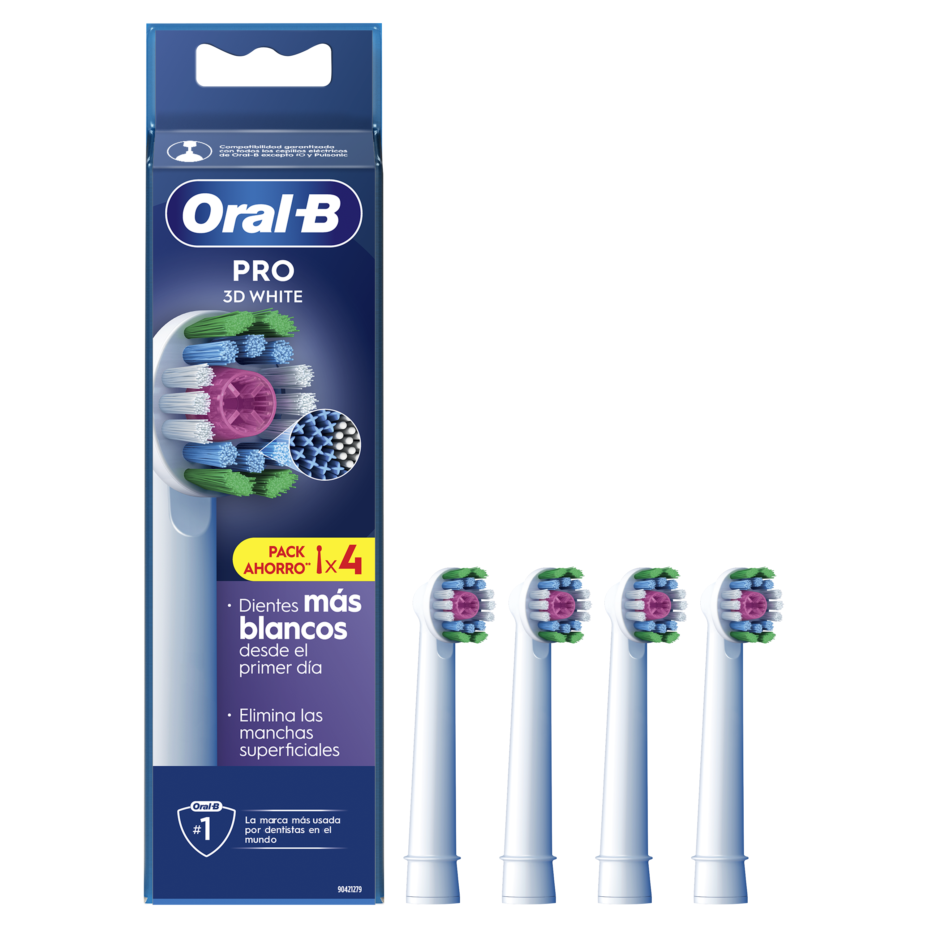 Oral-B Recambios 3DWhite - Pack de 12