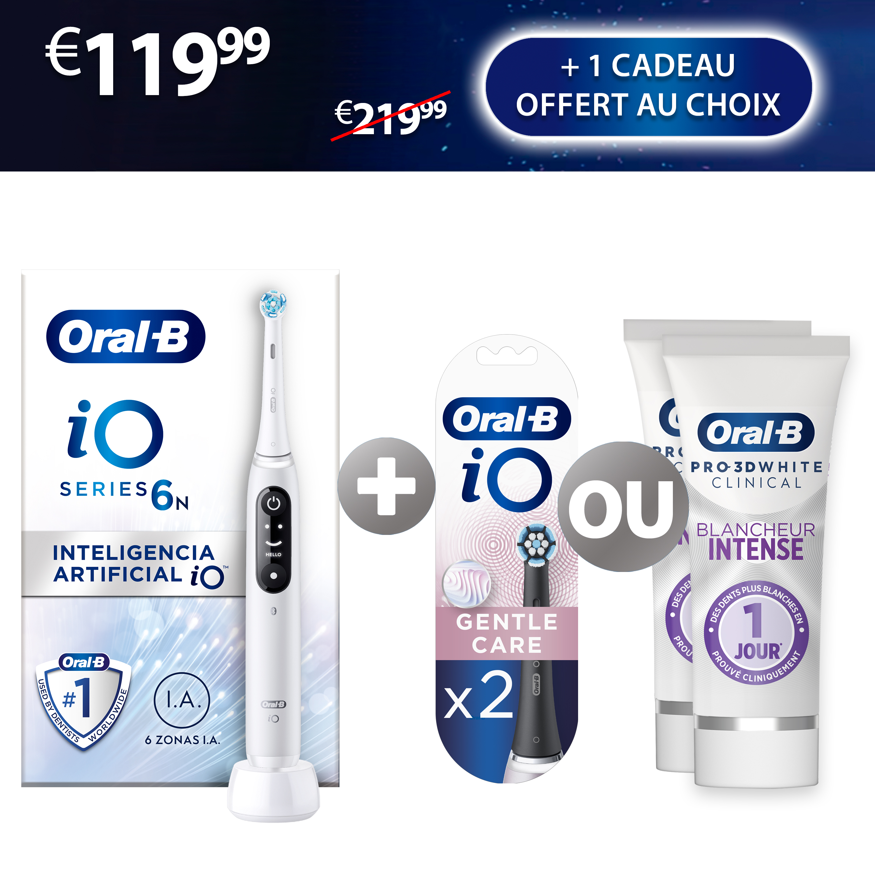 Oral-B iO 6 Brosse à dents électrique