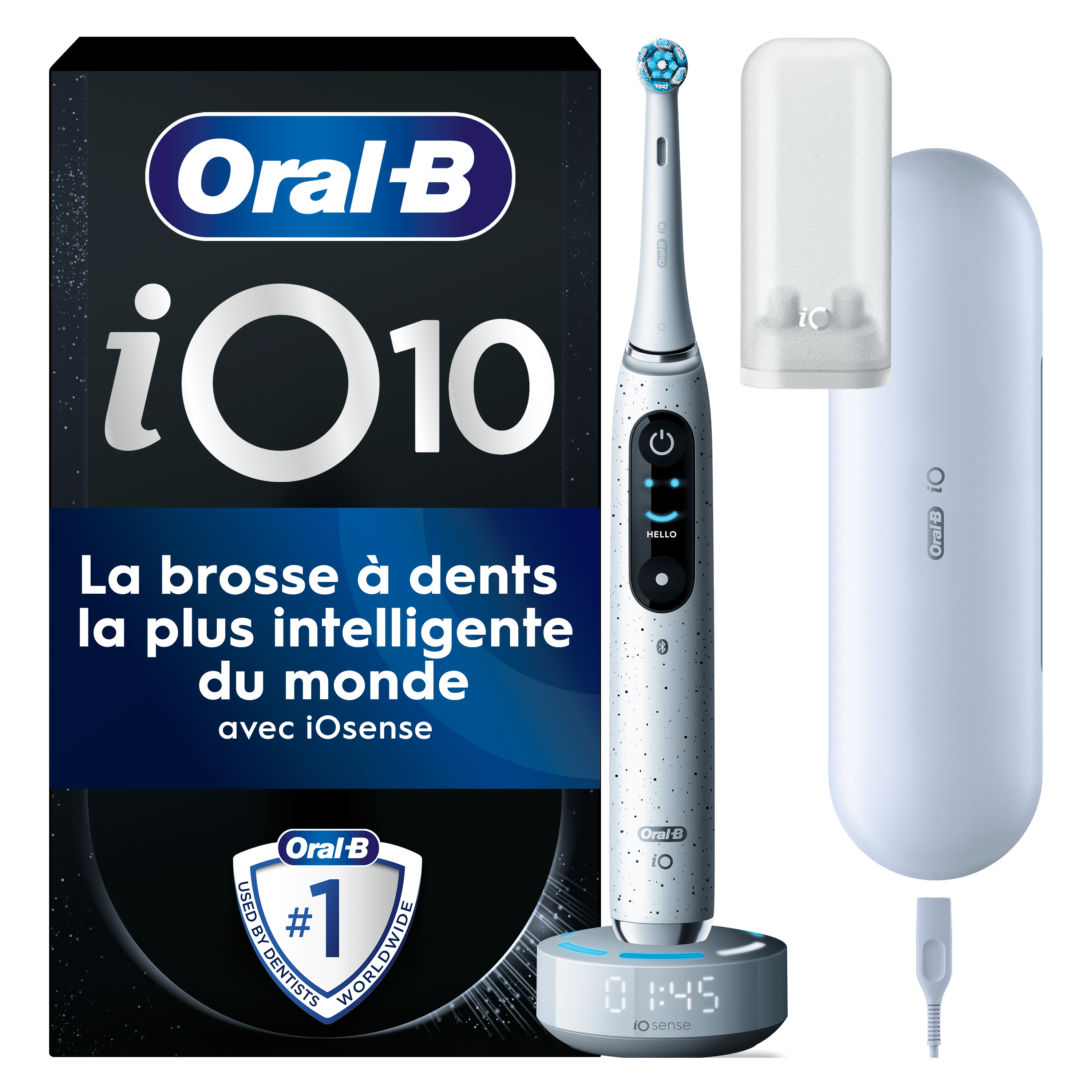Oral-B iO10 Brosse À Dents Électrique Blanche