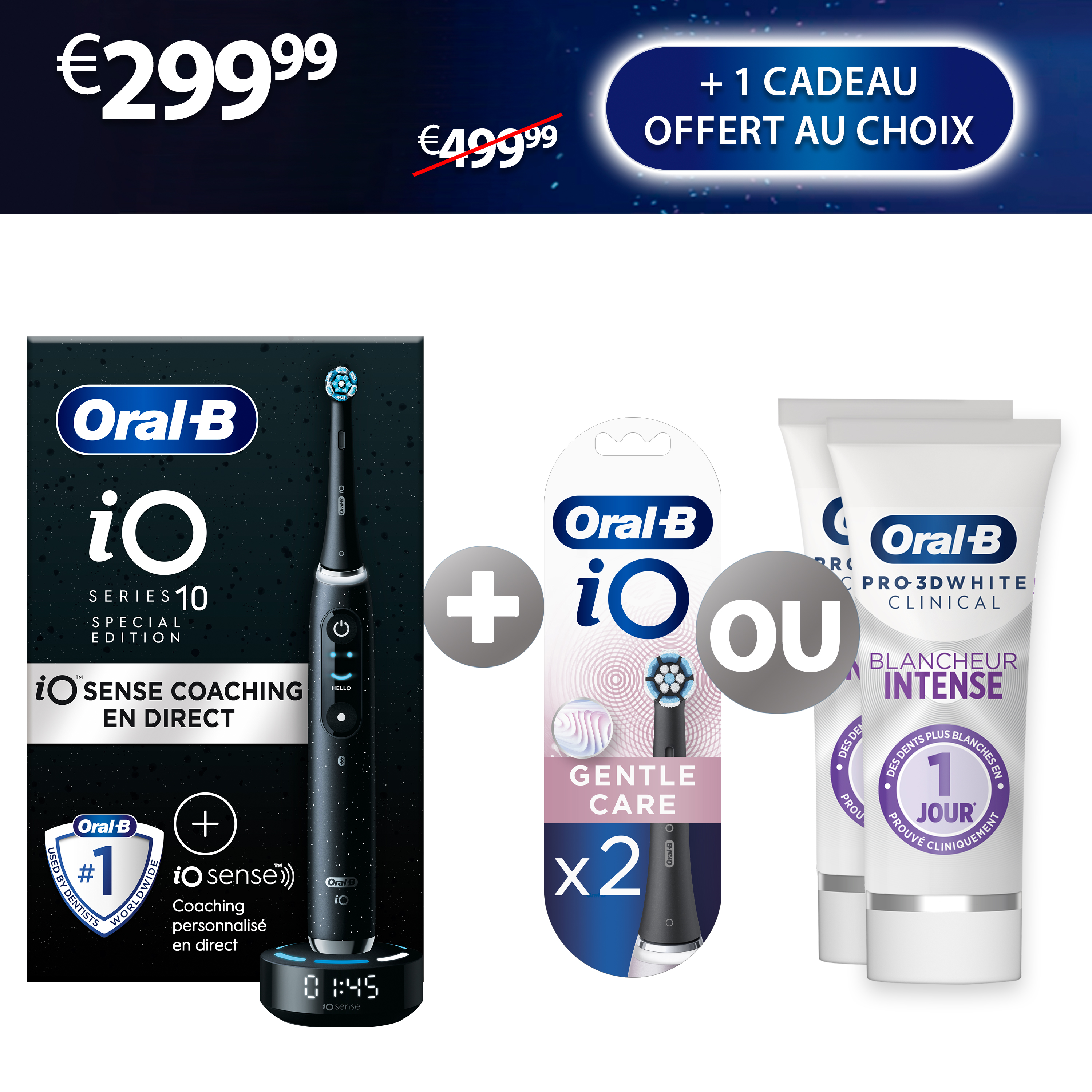 Oral-B iO 10 Brosse à dents électrique Édition Limitée