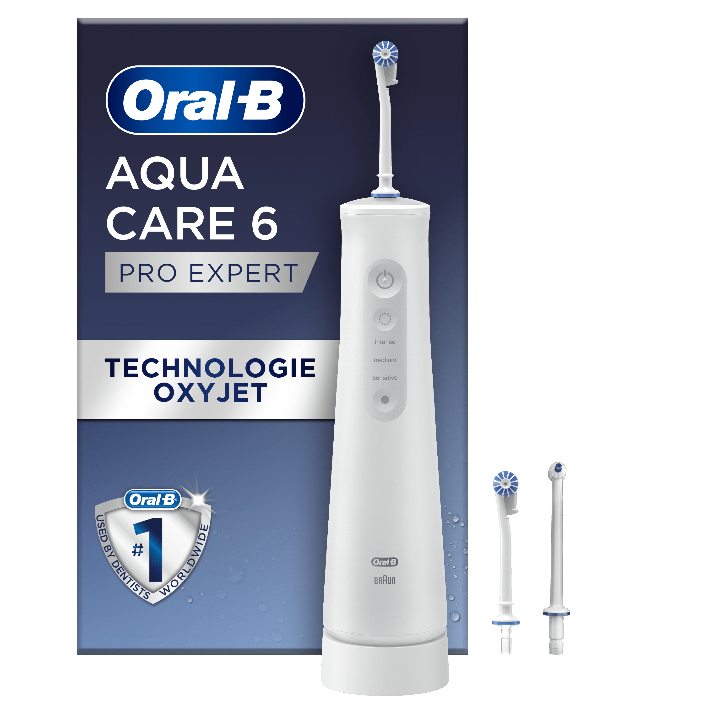 Oral-B Aquacare Series 6 Fil Dentaire À l’Eau Avec Technologie Oxyjet