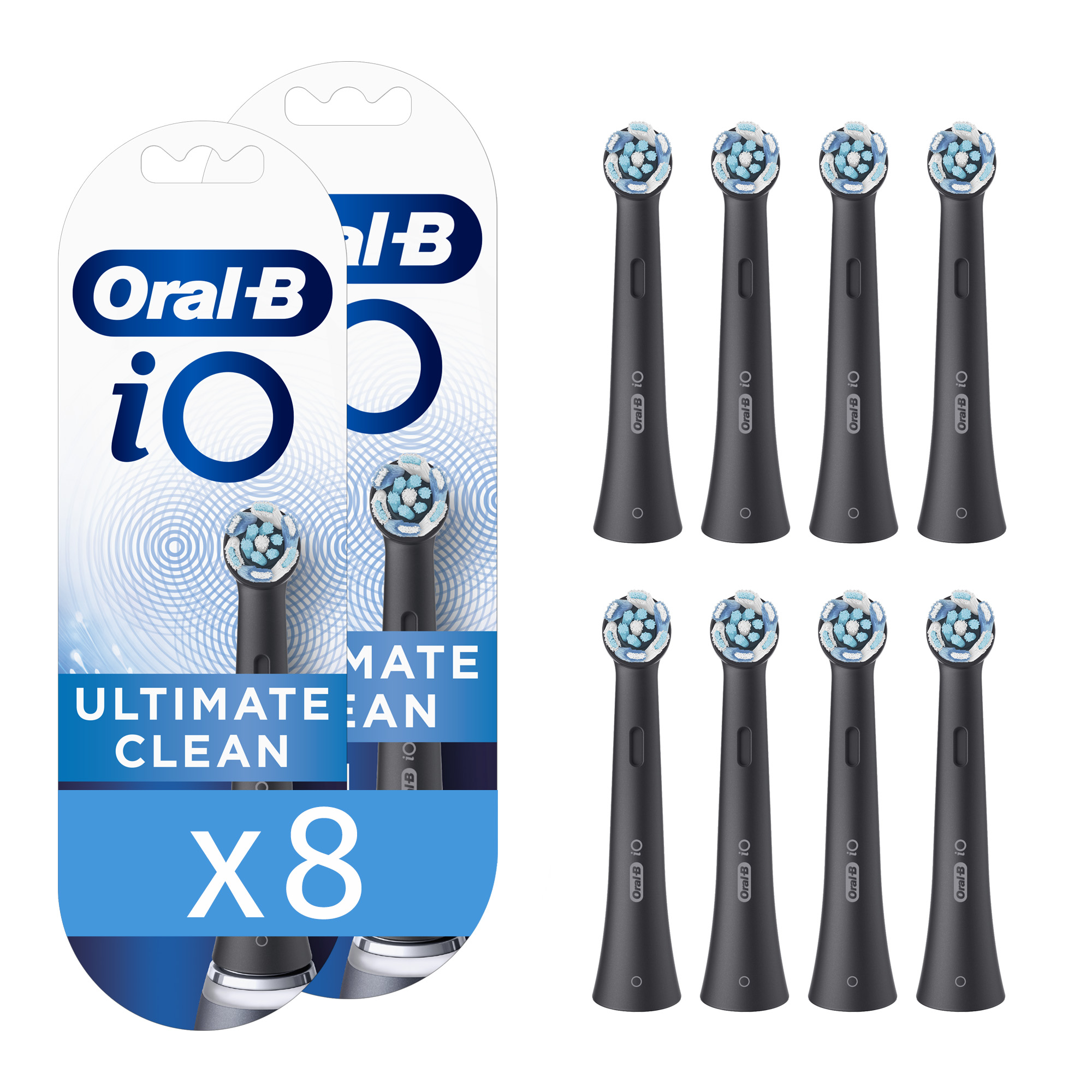 Oral-B iO - 8 brossettes Ultimate Clean