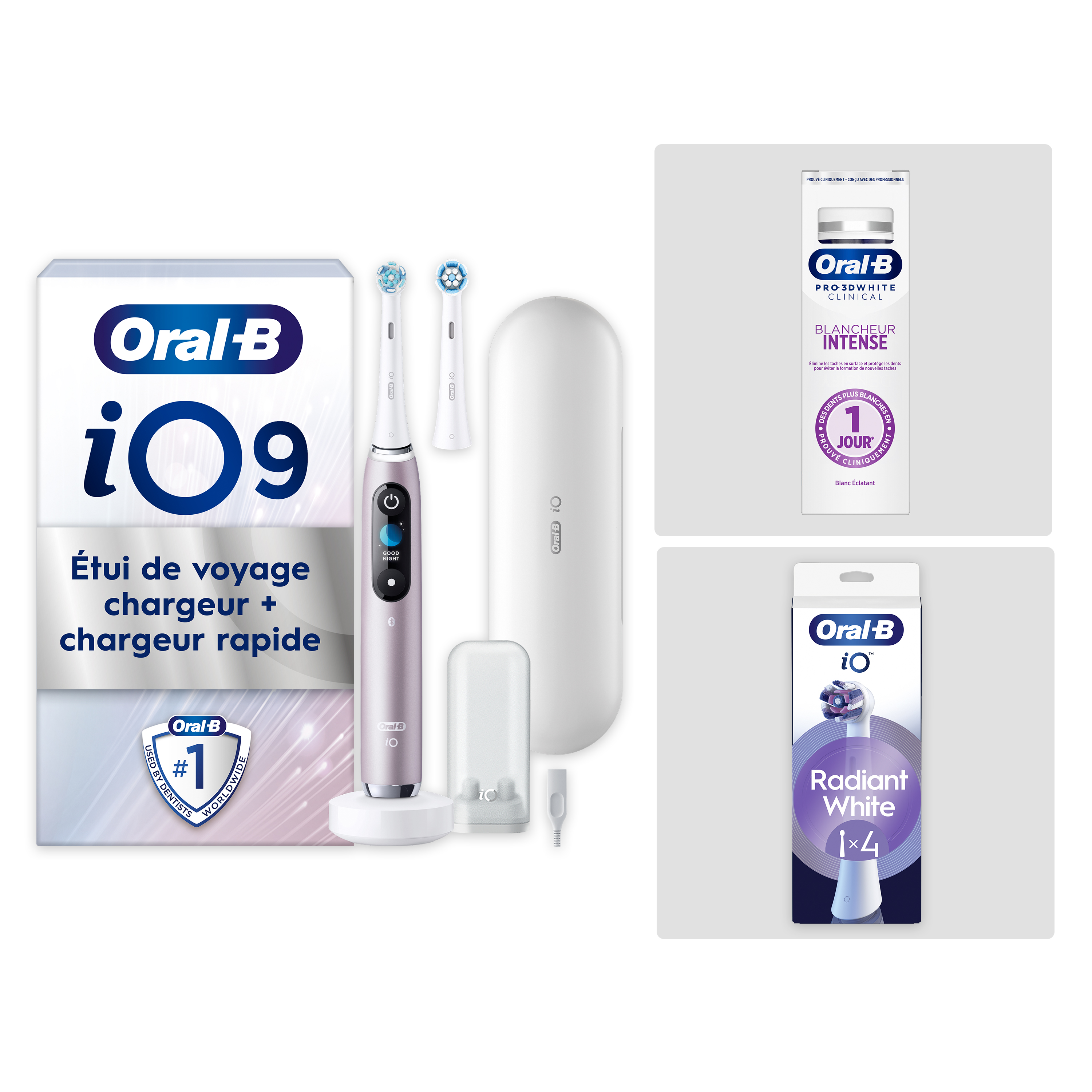 Oral-B iO9 Rose Pack Blancheur
