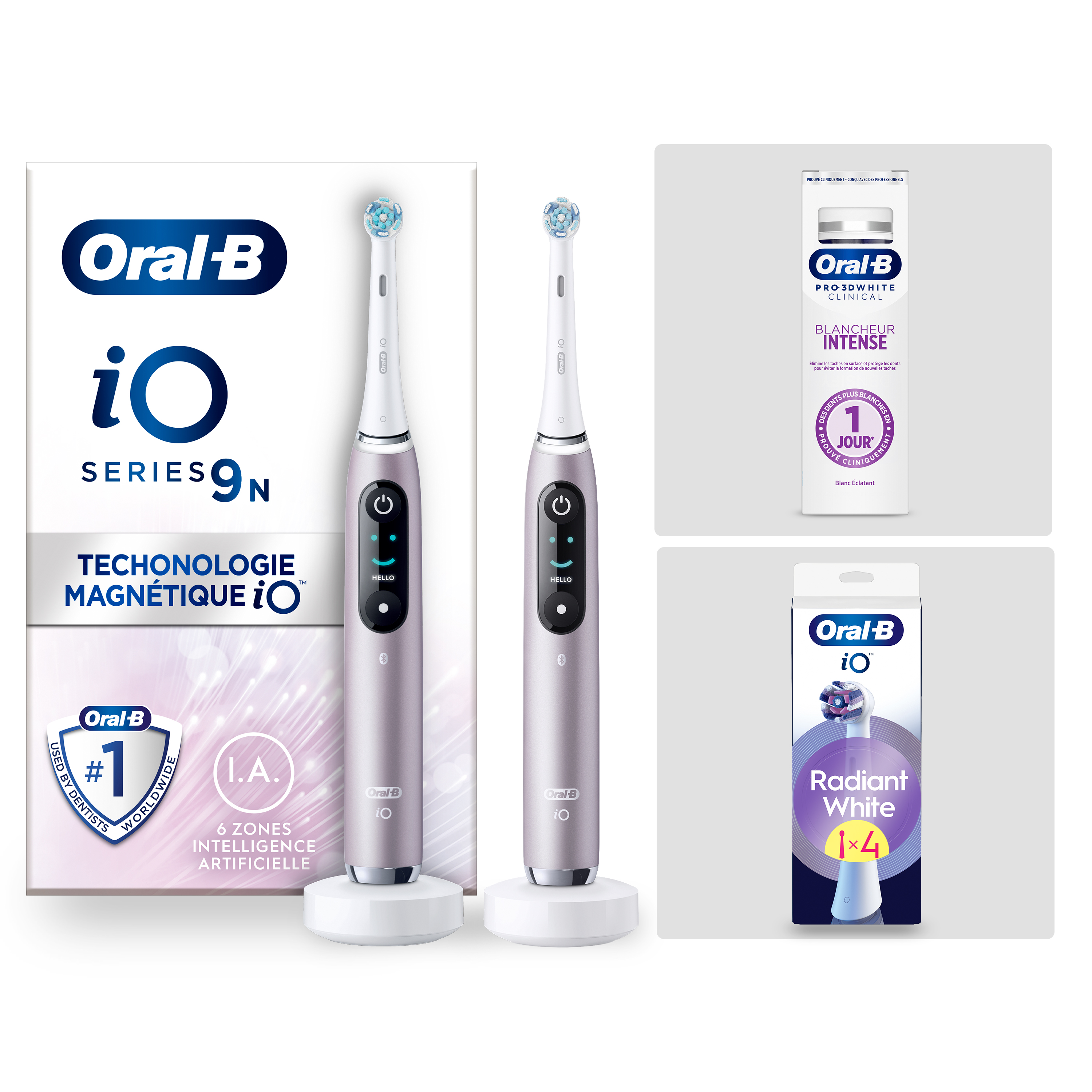 Oral-B iO9 Rose Pack Blancheur