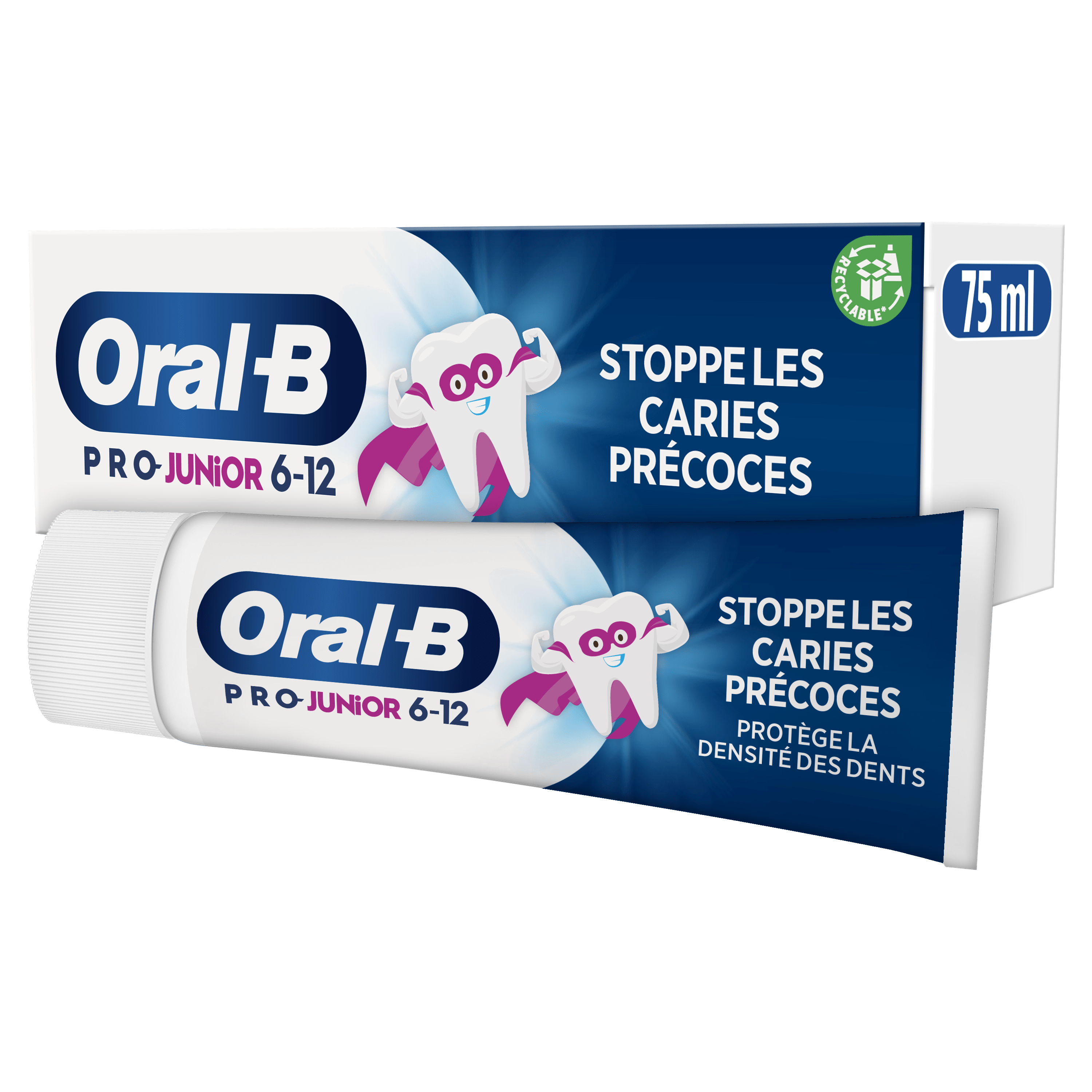 Oral-B Pro Junior Dentifrice, 6 à 12 Ans 75 ml