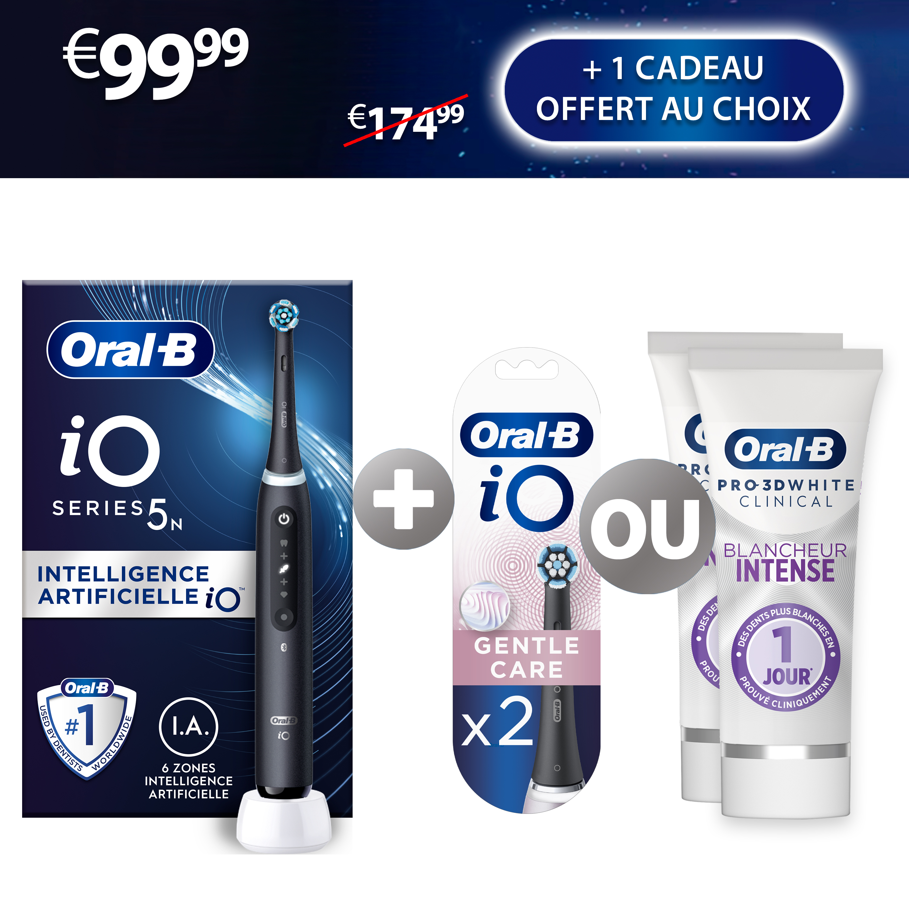 Oral-B iO 5 Brosse à dents électrique