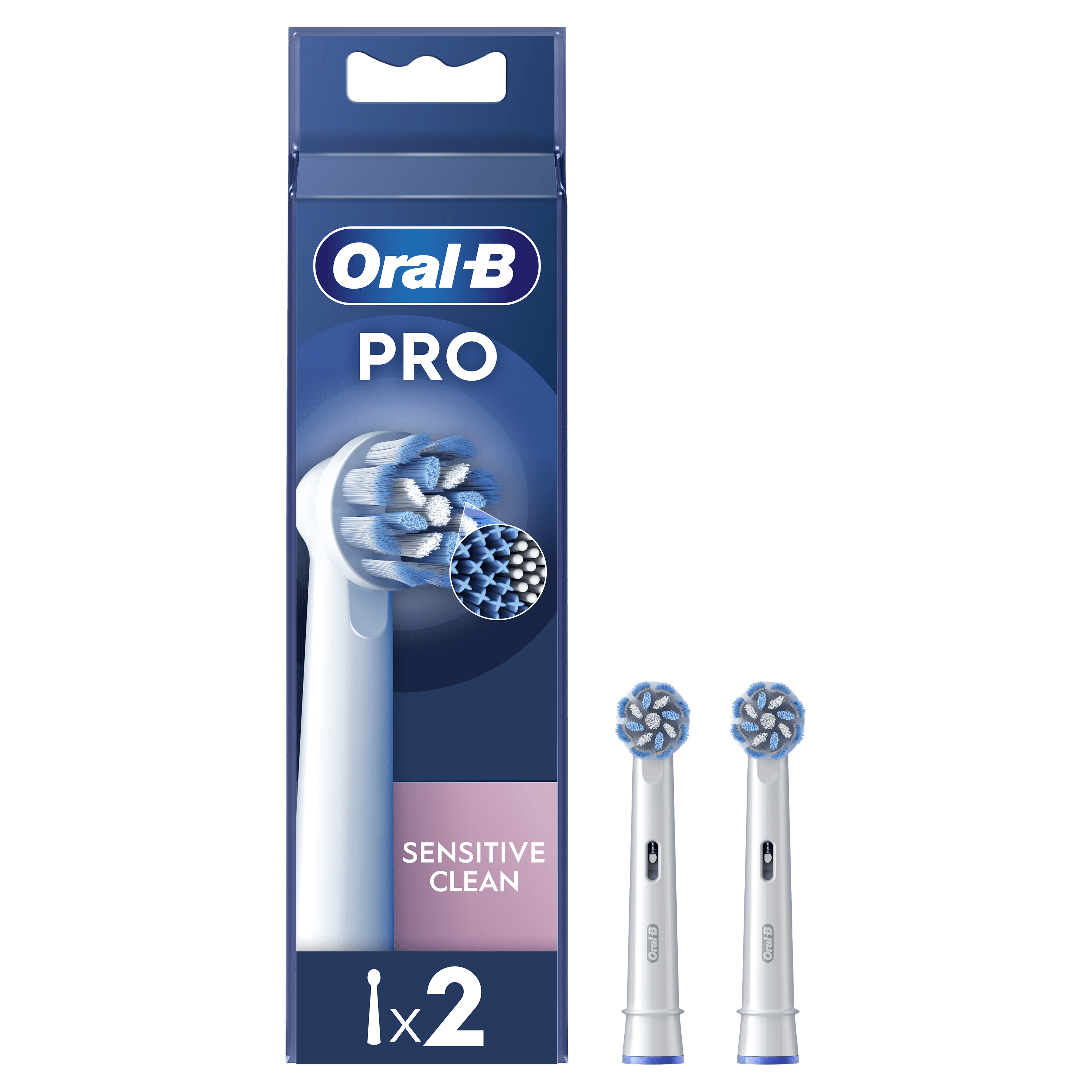 Oral-B Pro Sensitive Clean Brossettes Pour Brosse À Dents, Pack De 2 Unités