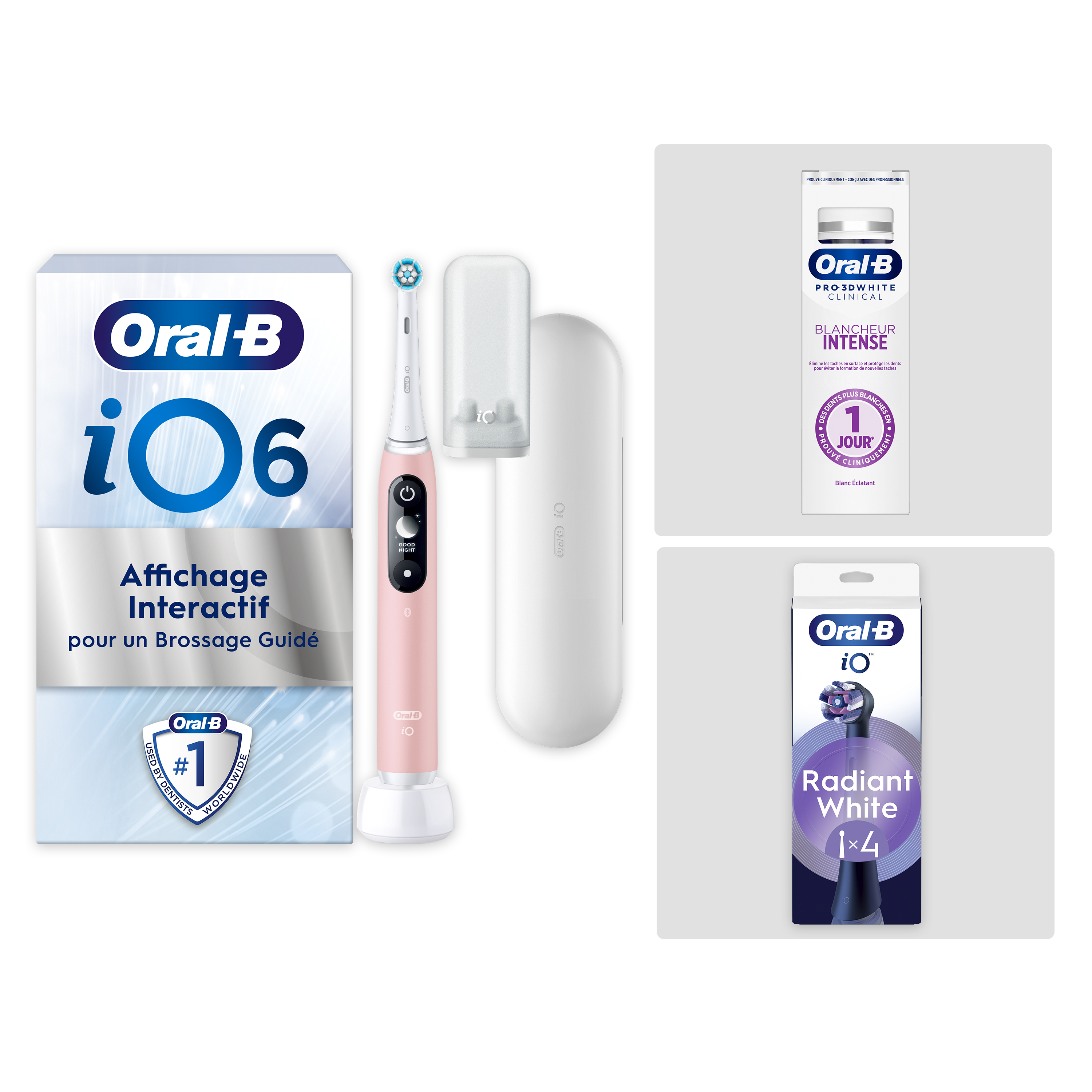 Oral-B iO6 Rose Pack Blancheur