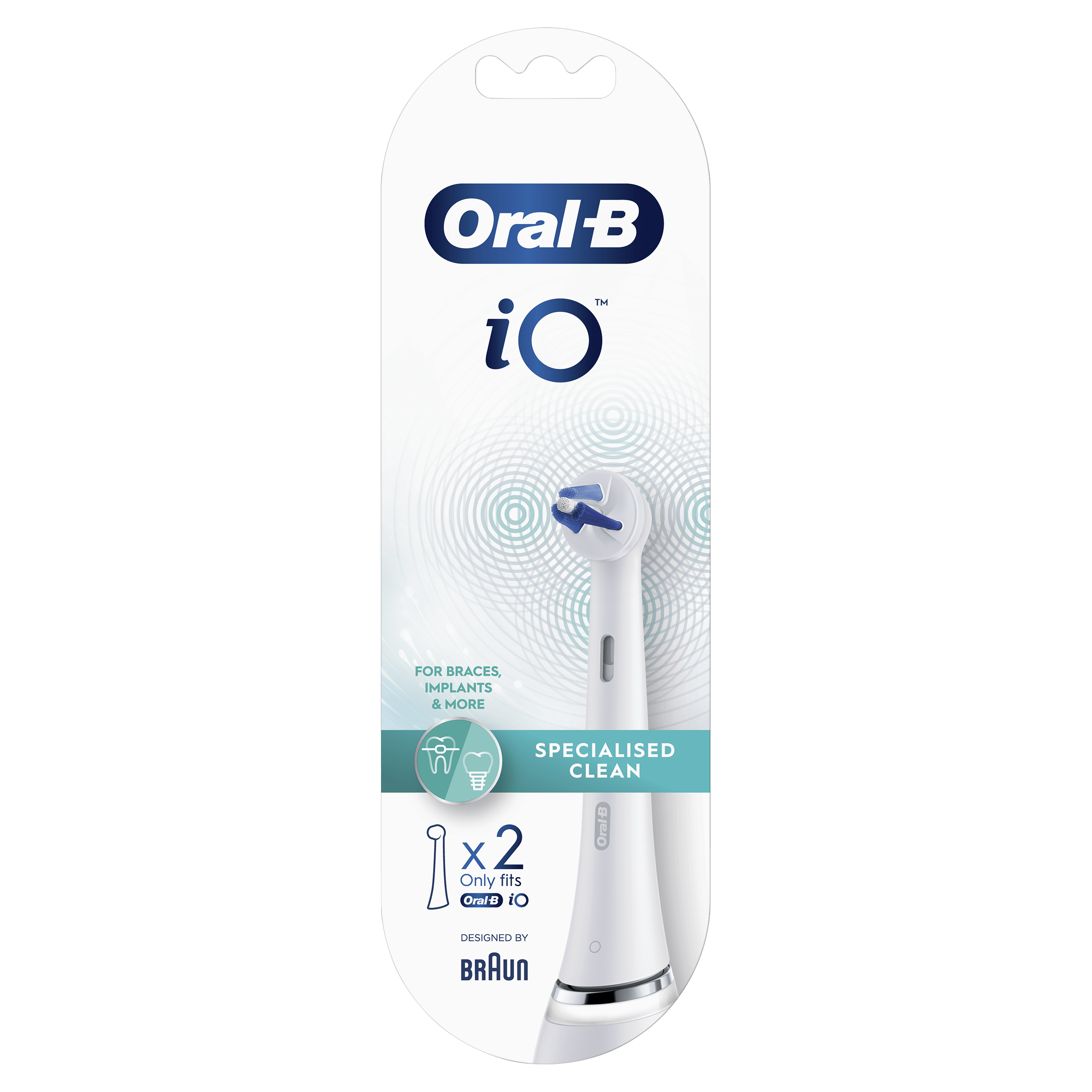 Oral-B iO Specialised Clean Brossettes, Lot de 2