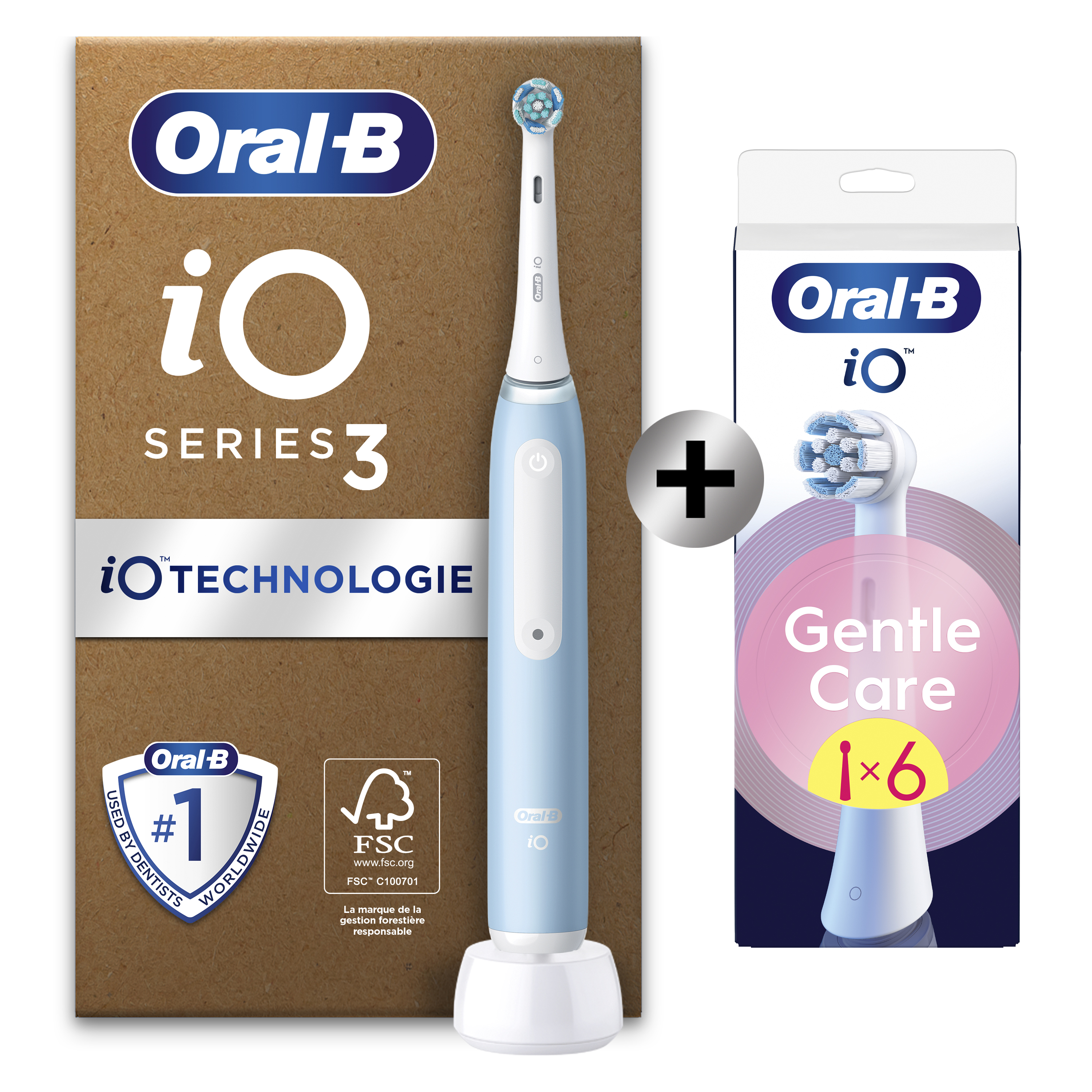 Oral-B iO3 Bleue + 6 Brossettes