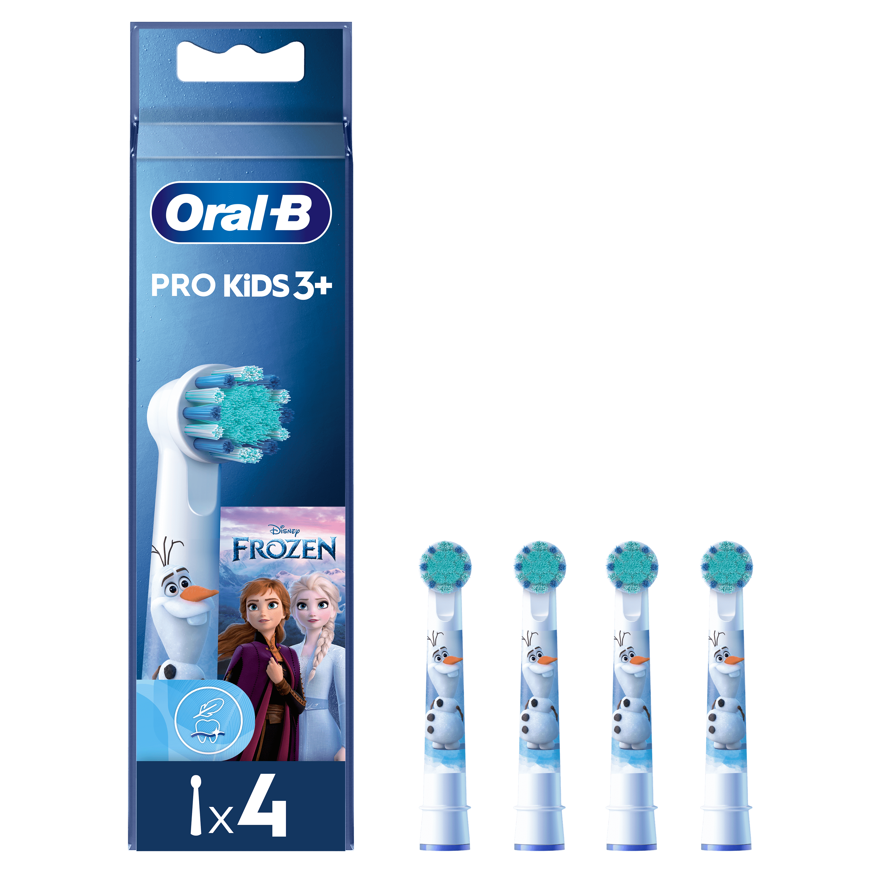 Oral-B Kids - 4 brossettes Reine des Neiges - 12 mois