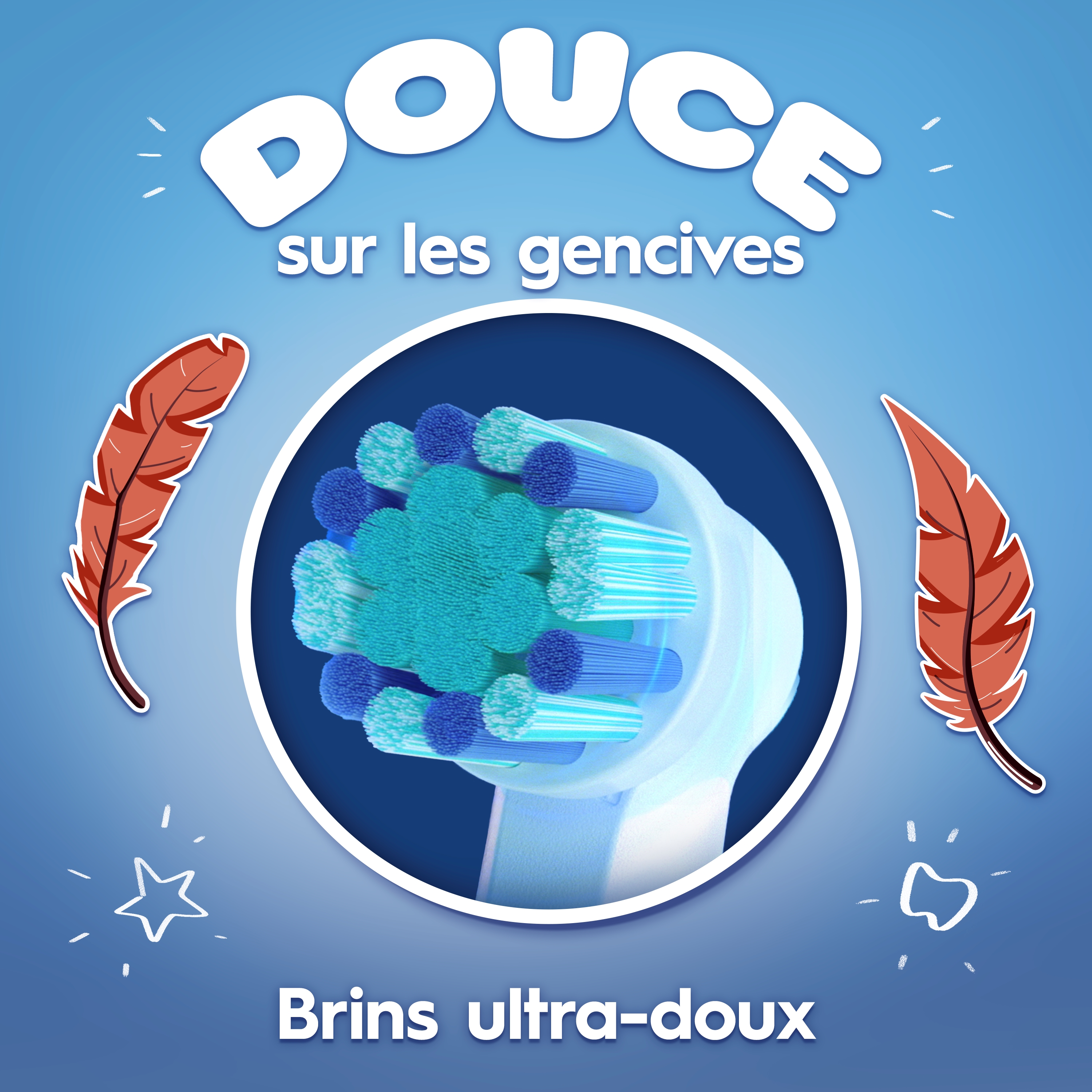 Oral-B Pro Kids Brossettes Disney Le roi lion, Pack De 4 Unités