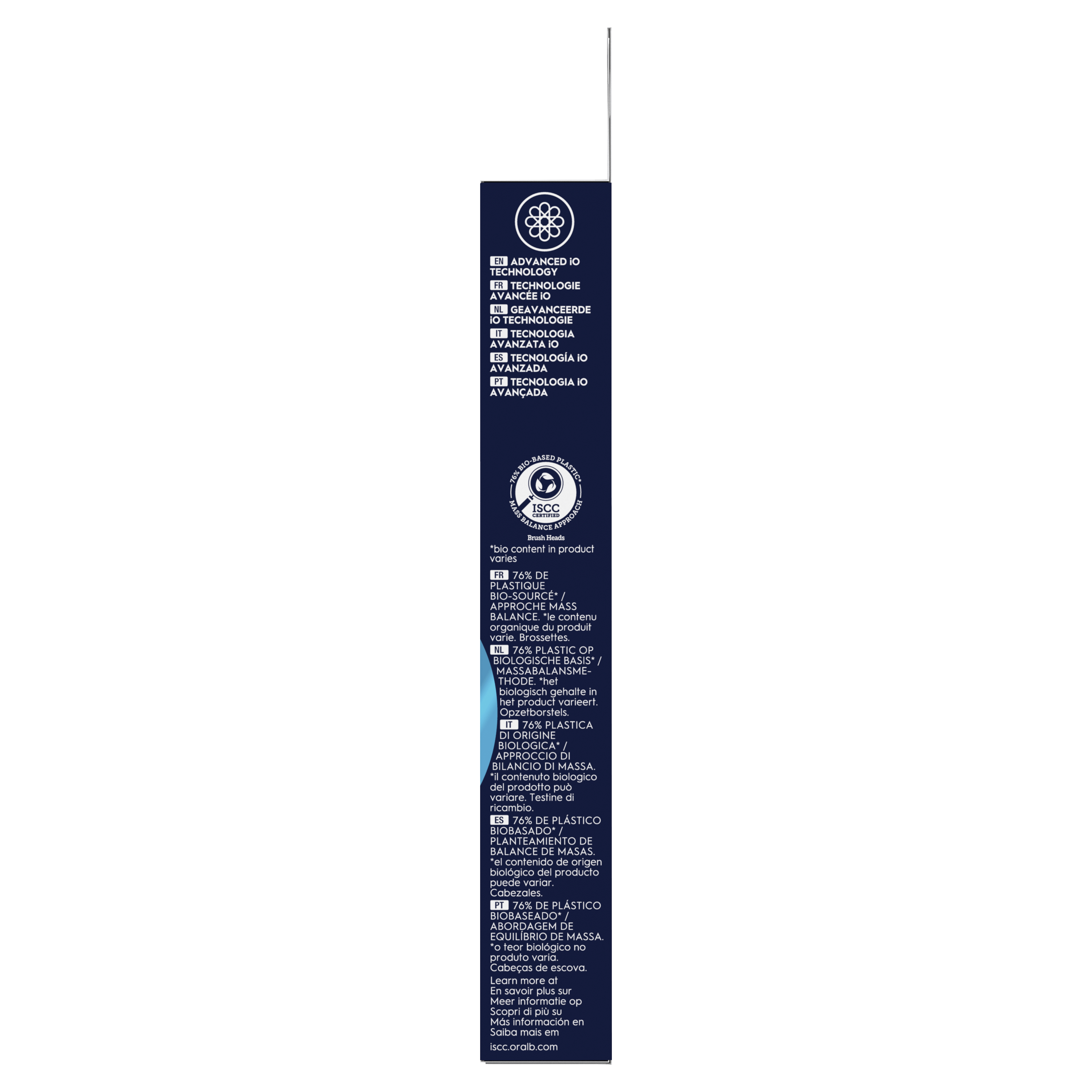 Oral-B iO - 6 brossettes Ultimate Clean Blanches - 18 mois
