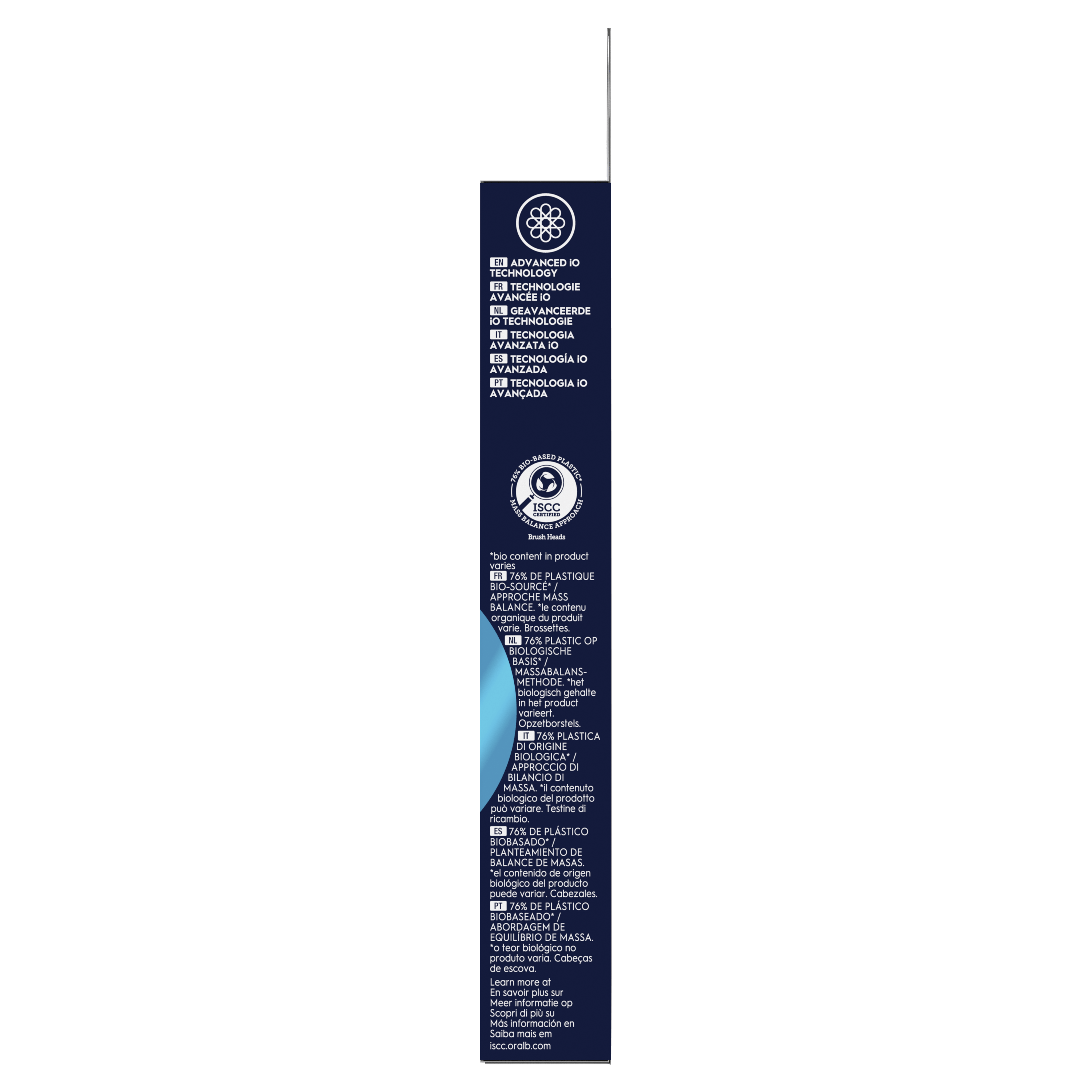 Oral-B iO - 4 brossettes Ultimate Clean Noires - 12 mois
