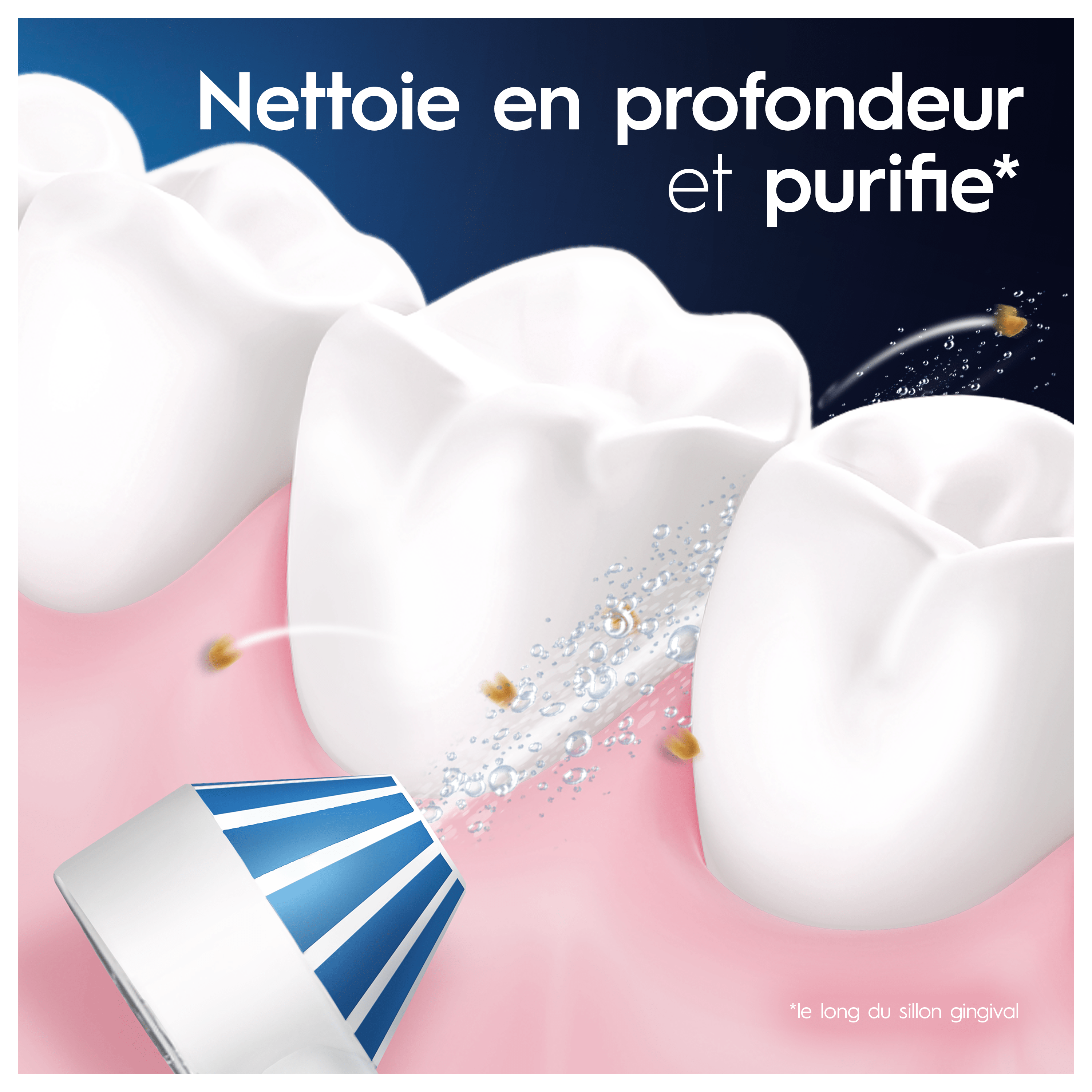 Oral-B iO4 Brosse à dents électrique et Hydropulseur de santé + 6 brossettes