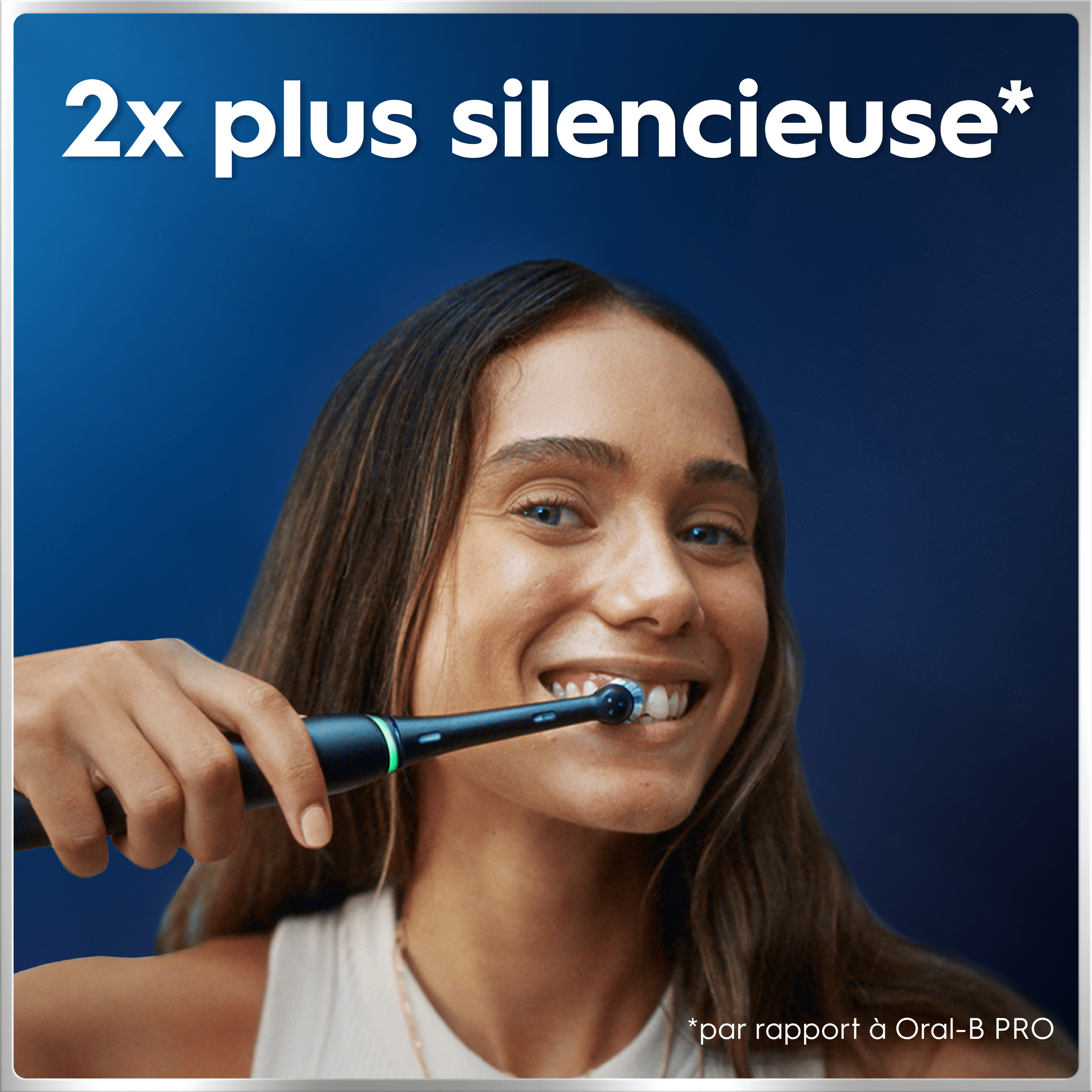 Brosse À Dents Électrique Oral-B iO6 | Noire| 3 brossettes | Batterie Longue Durée | Étui De Voyage Premium | Pochette pour Chargeur | Porte-brossettes