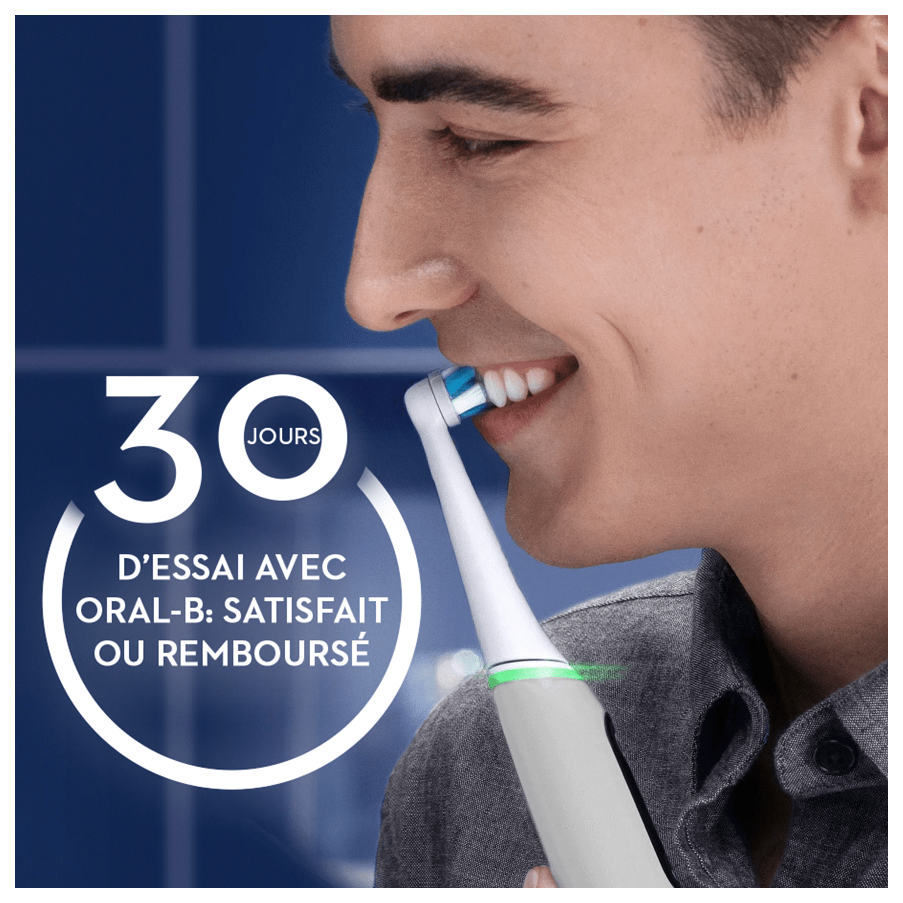 Oral-B iO6 Brosse À Dents Électrique Grise, 3 Brossettes, 1 Étui De Voyage,1 Pochette, 1 Porte Brossettes
