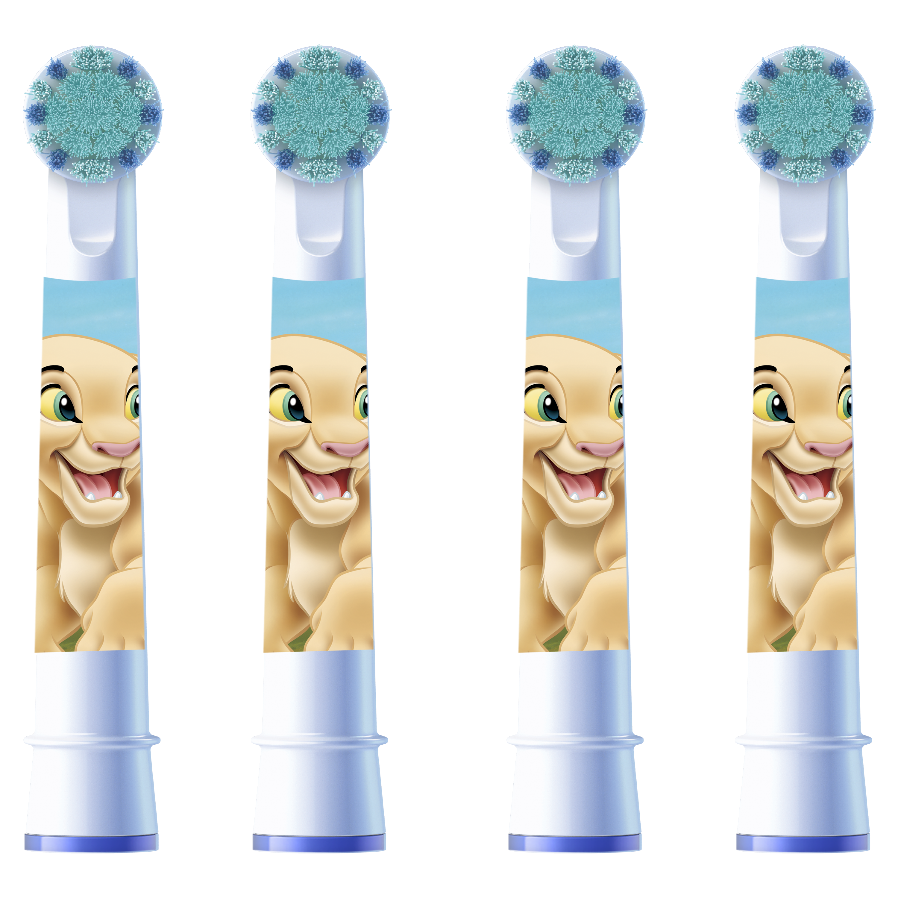 Brosse À Dents Électrique Oral-B Pro Kids 1 Manche Disney Le Roi Lion, 8 Brossettes , 3 Ans et Plus