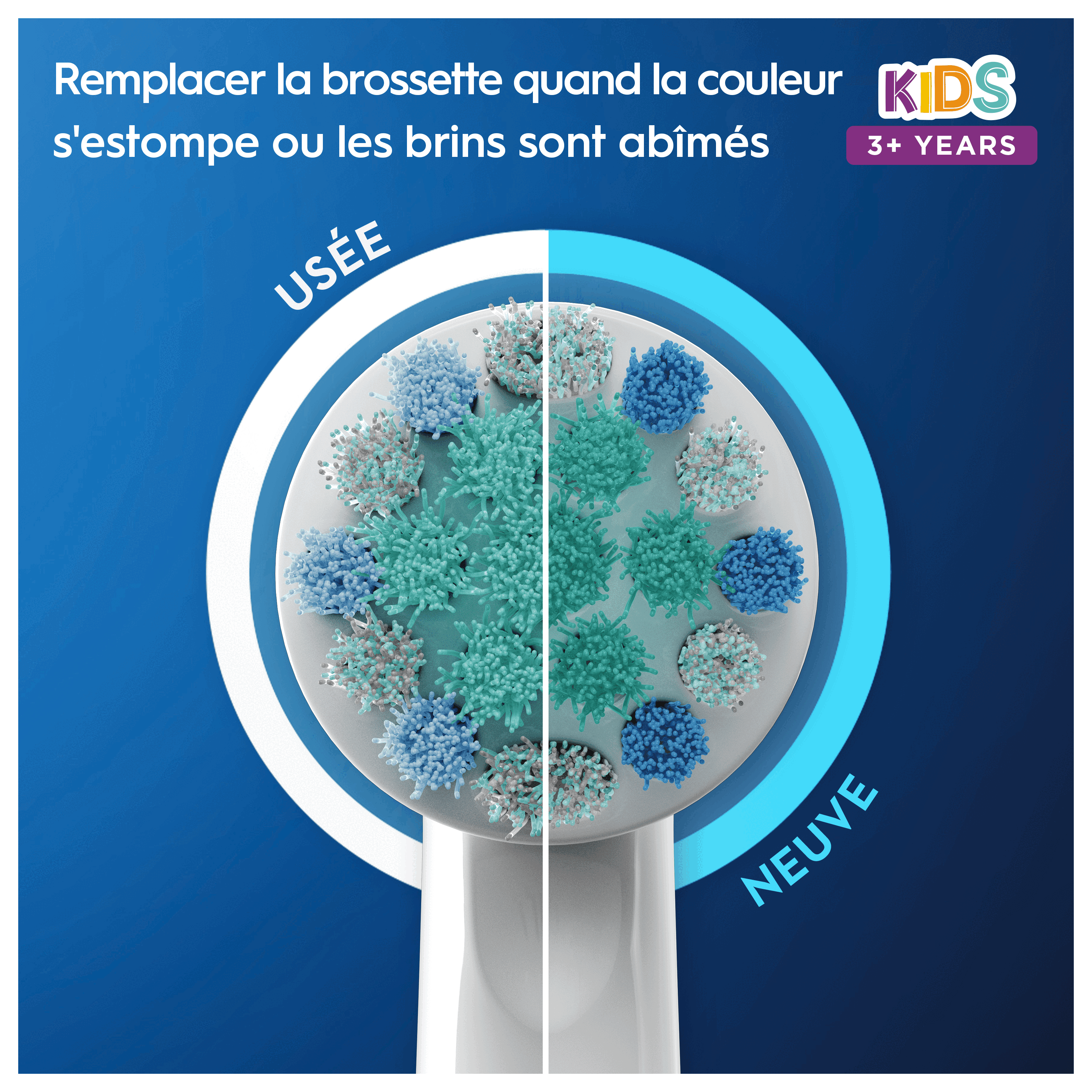 Oral-B Kids - 8 brossettes Spiderman - 24 mois