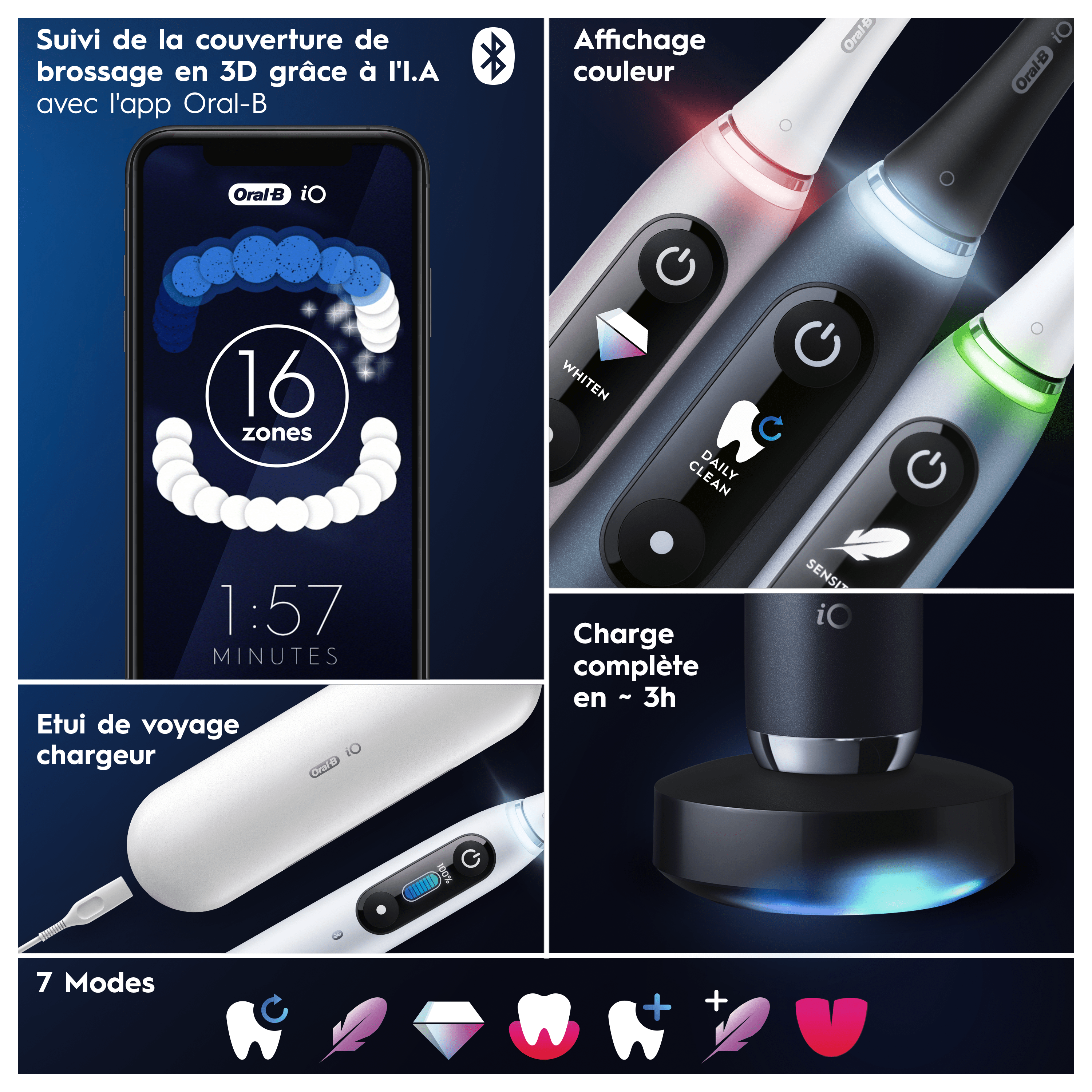 Oral-B iO9 Rose Pack Sensibilité